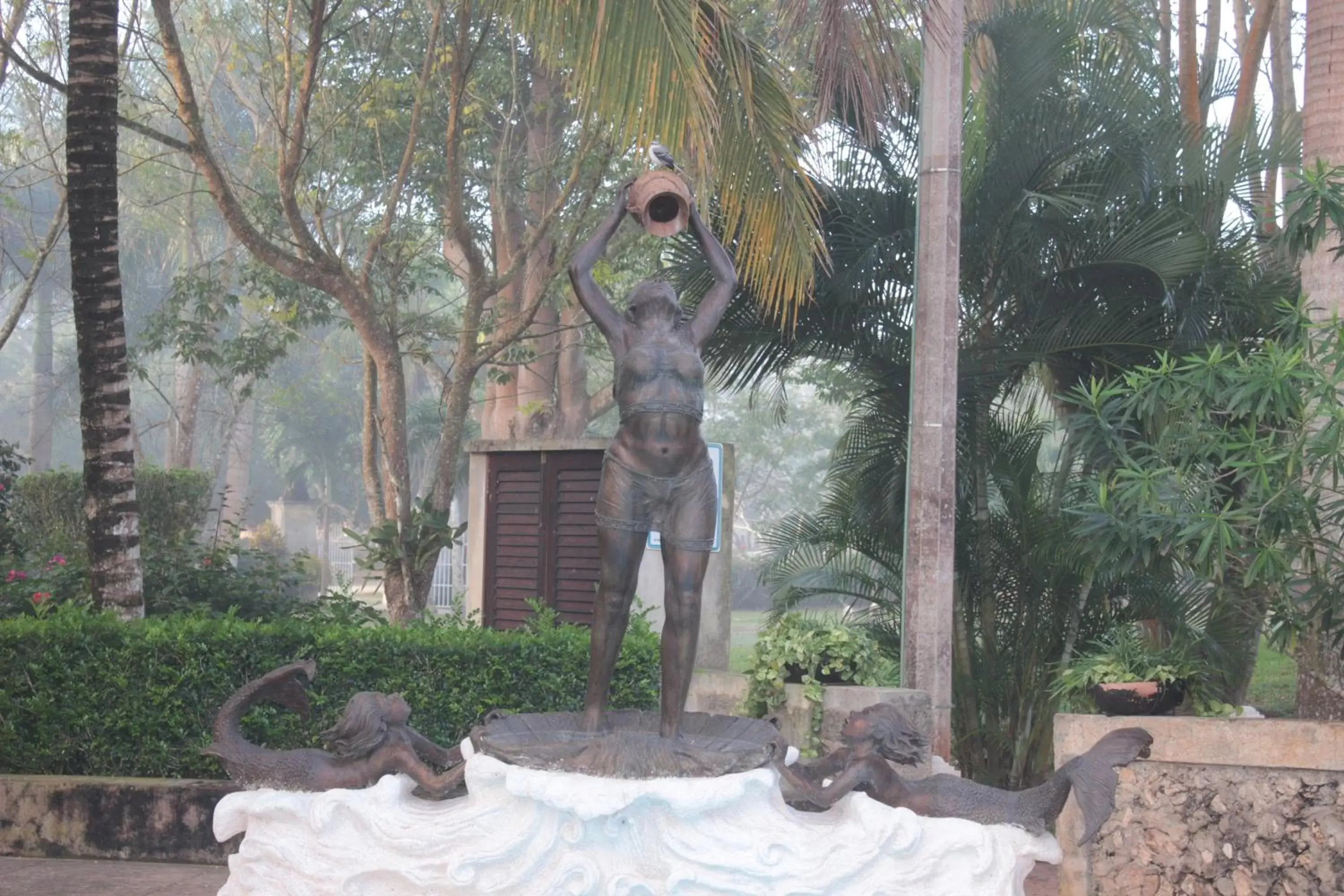 Garden in Hacienda Kaan Ac