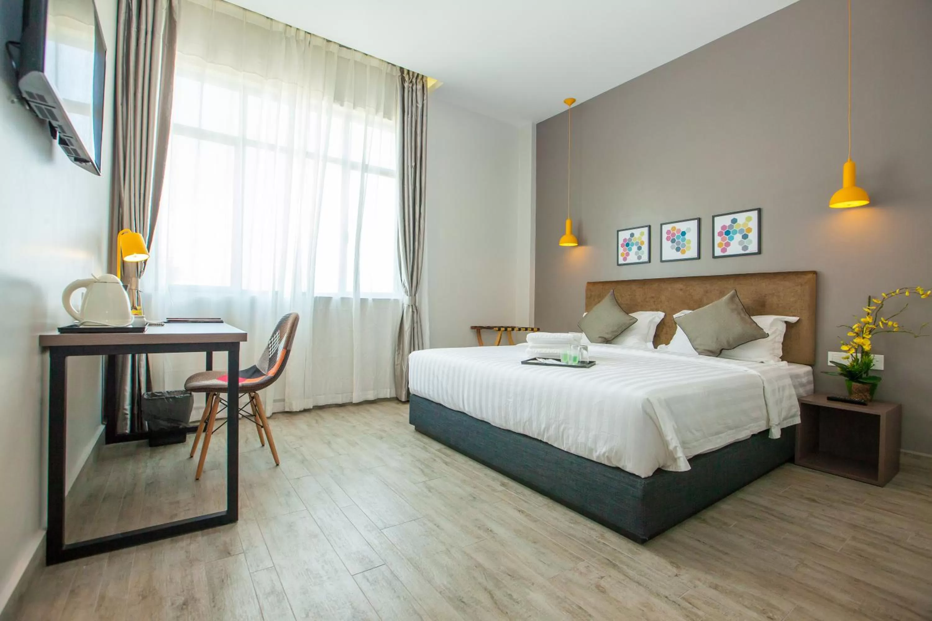 Photo of the whole room, Bed in Bzz Hotel Skudai