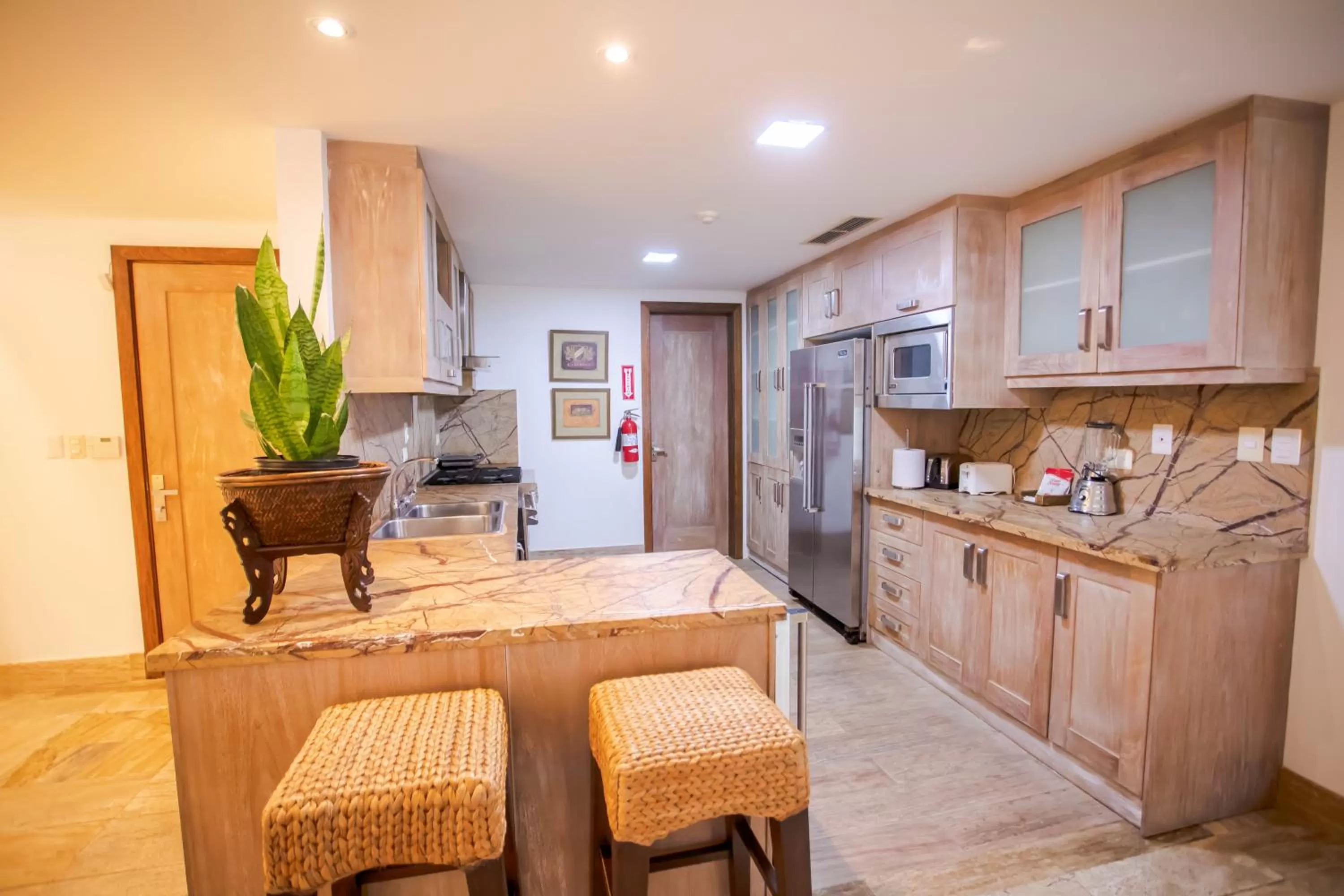 Kitchen or kitchenette in Xeliter Balcones del Atlantico - Las Terrenas