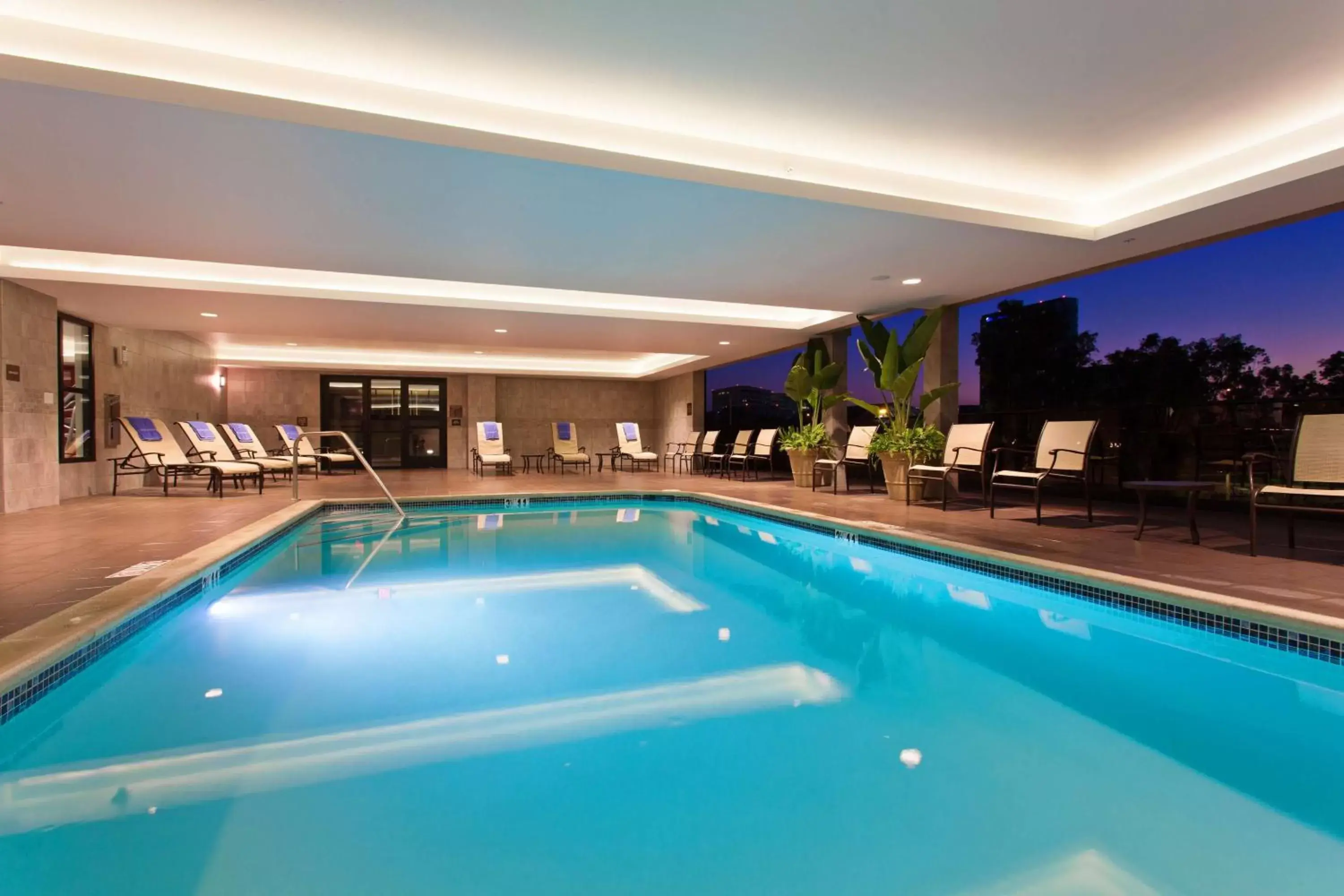 Pool view, Swimming Pool in Hilton Garden Inn Irvine/Orange County Airport