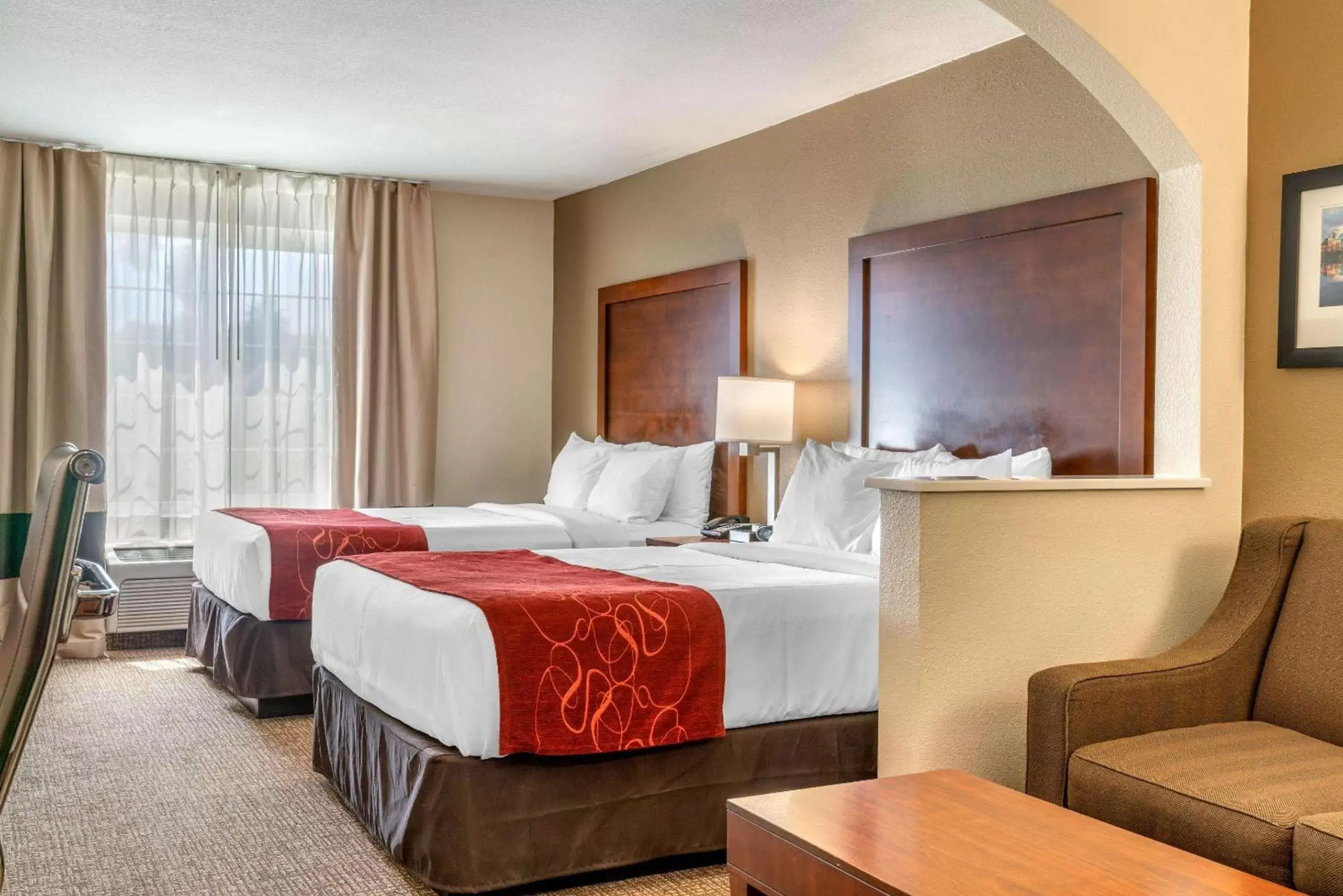 Double Suite with Two Double Beds - Non-Smoking in Comfort Suites Downtown Sacramento