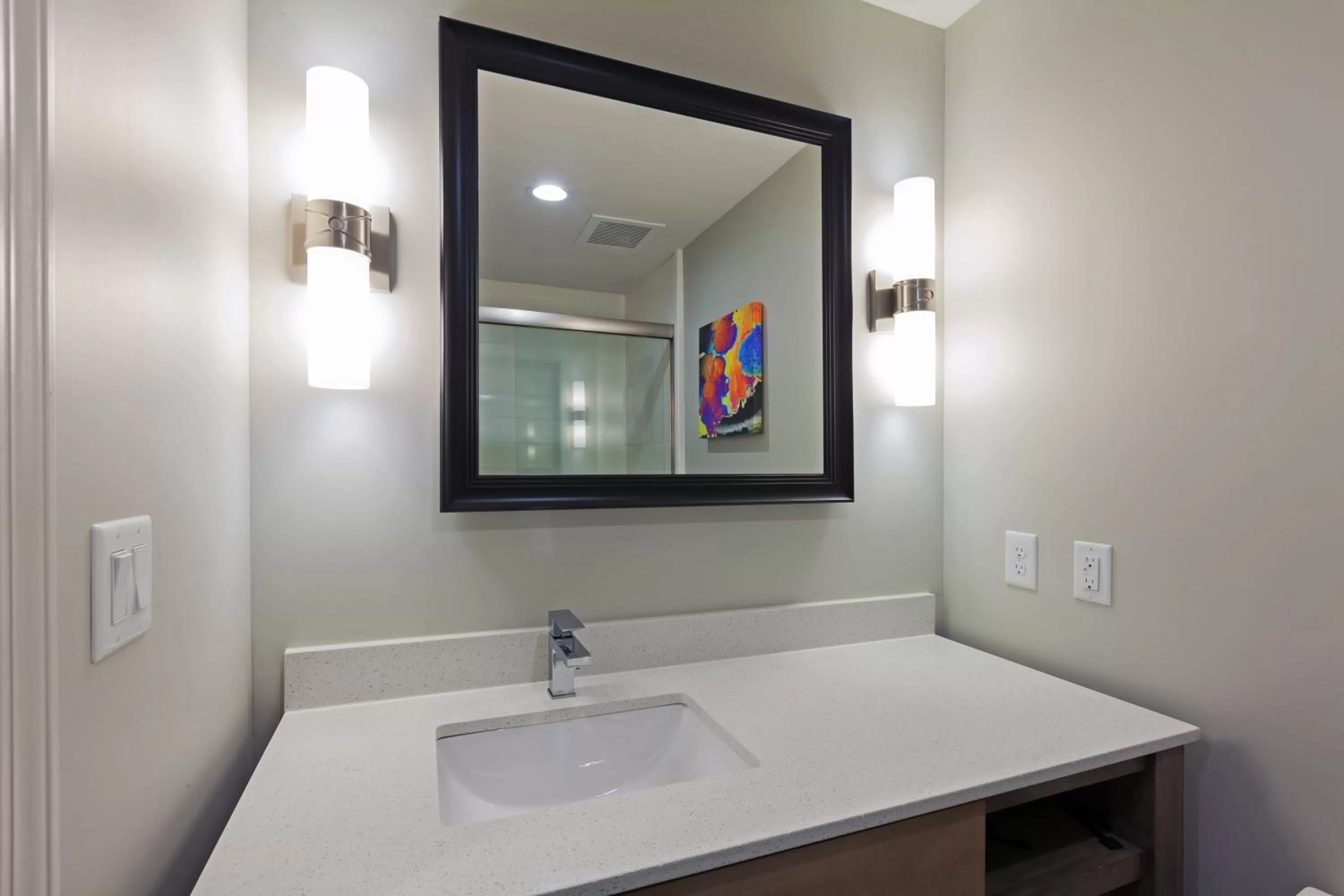 Bathroom in Holiday Inn Houston NE-Bush Airport Area by IHG