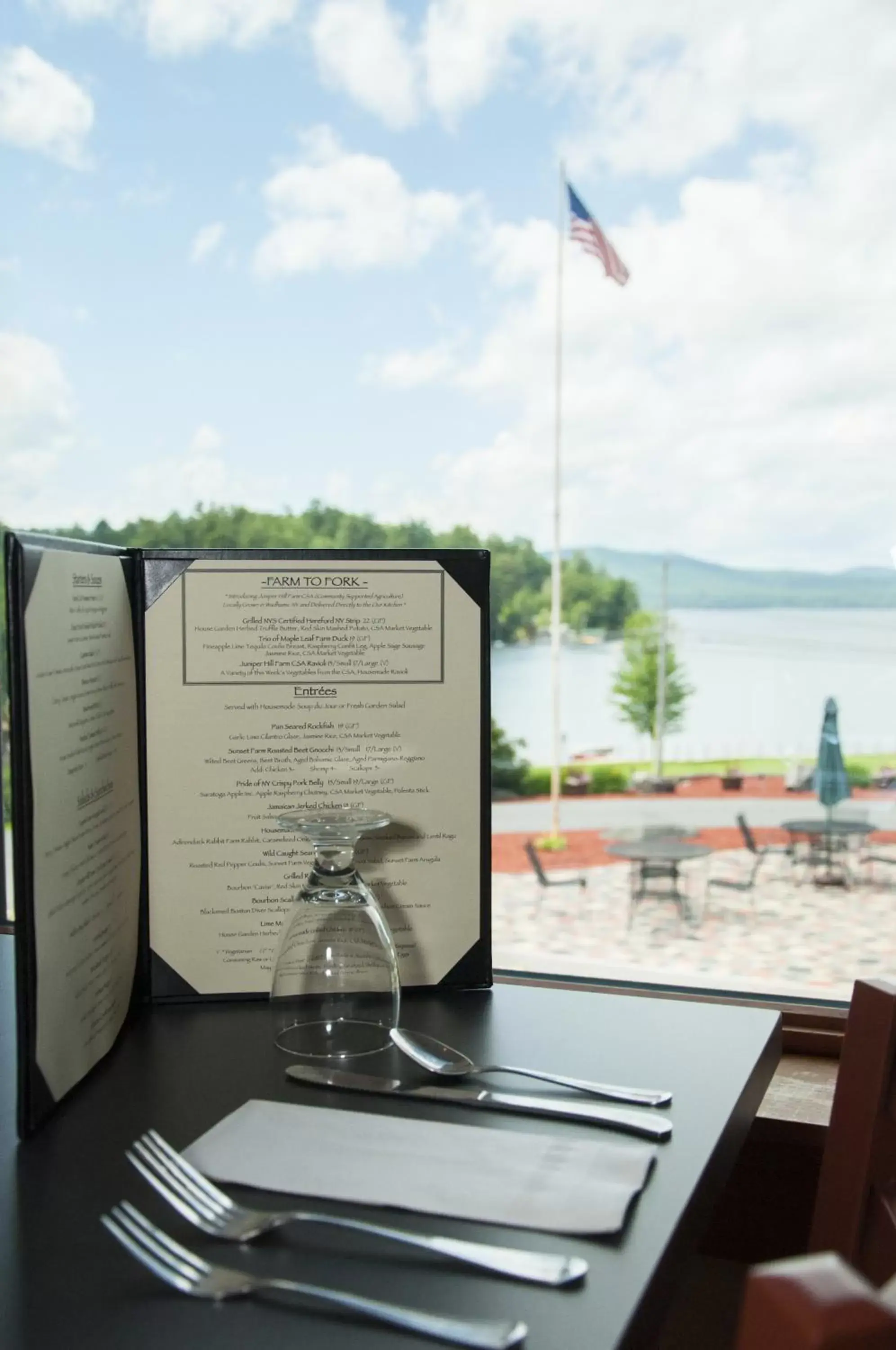 Restaurant/places to eat in Bayside Resort, Lake George NY