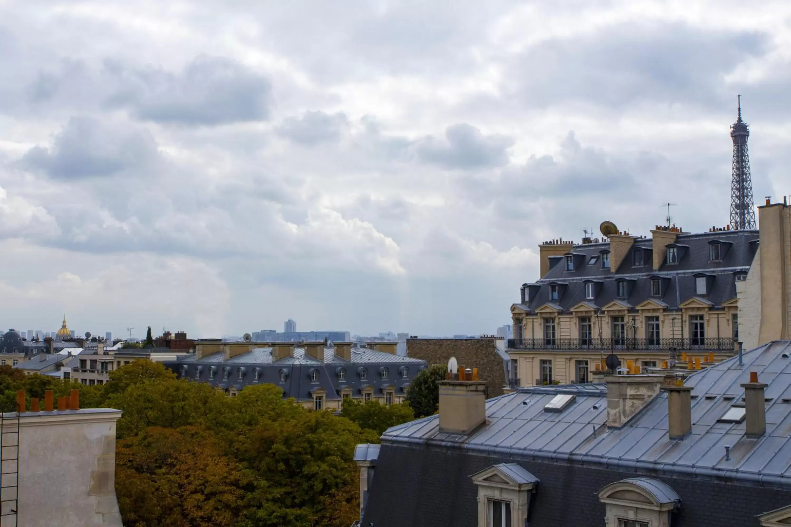 City view in Hôtel de Sévigné