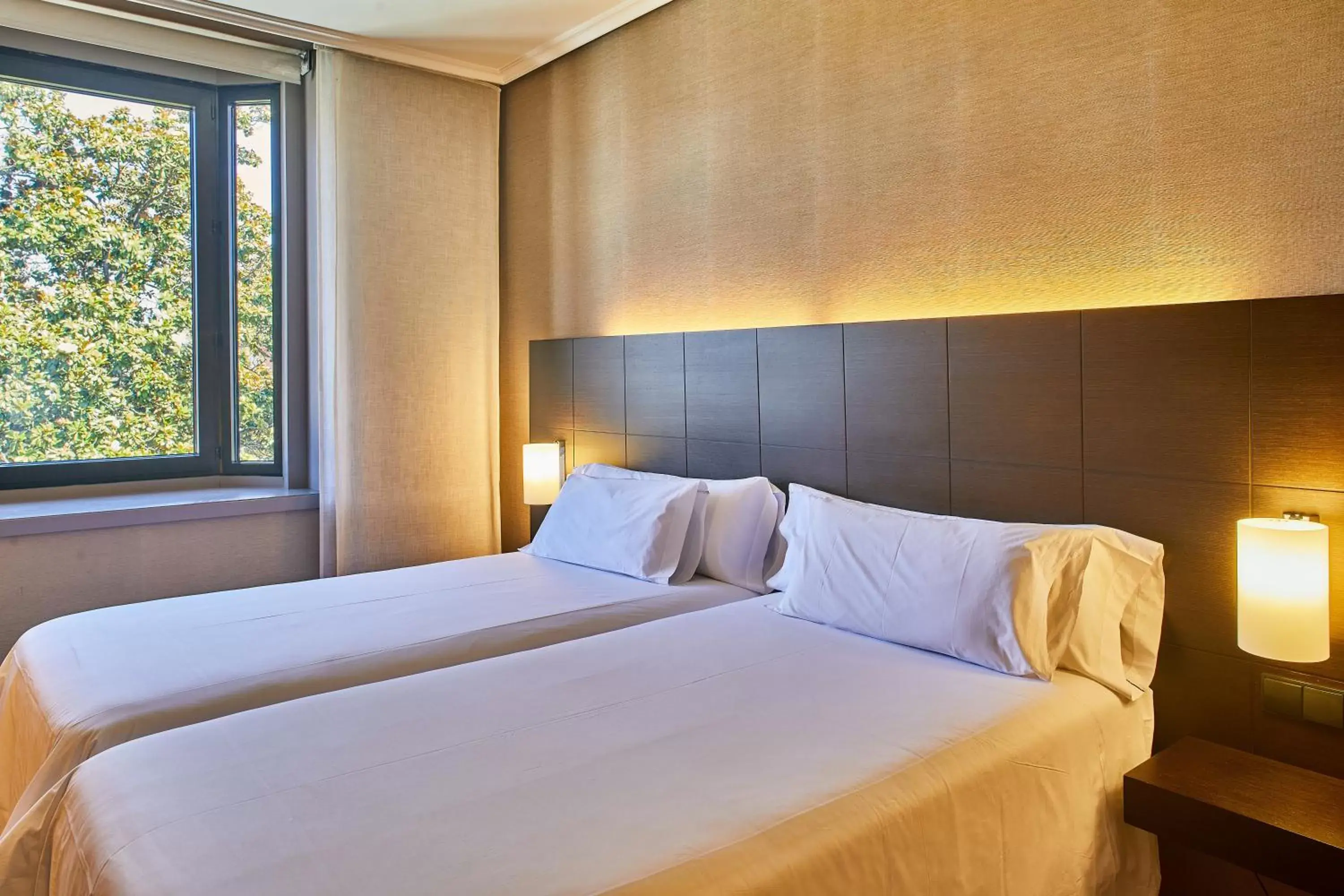 Bed in Silken Gran hotel Durango
