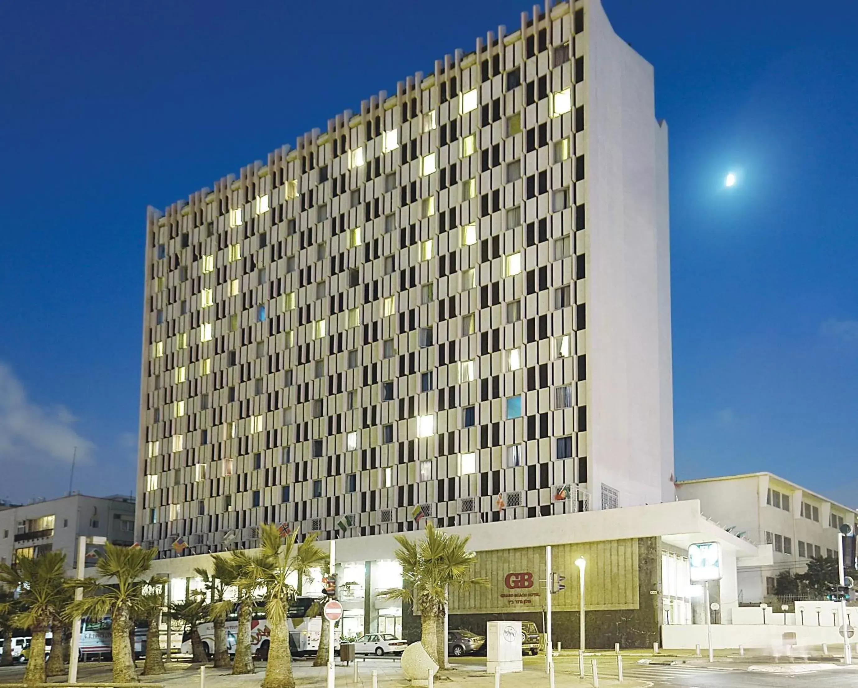 Facade/entrance, Property Building in Grand Beach Hotel