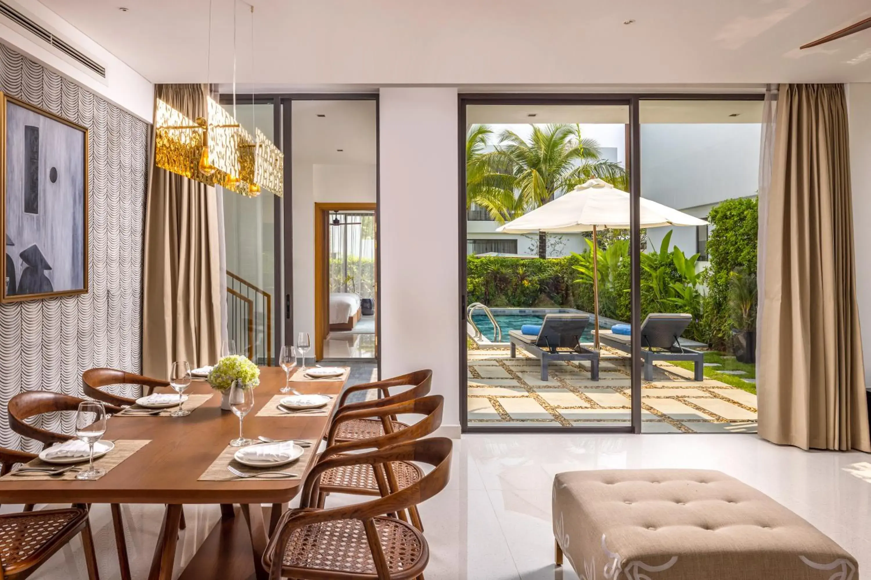 Dining area in Wyndham Hoi An Royal Beachfront Resort