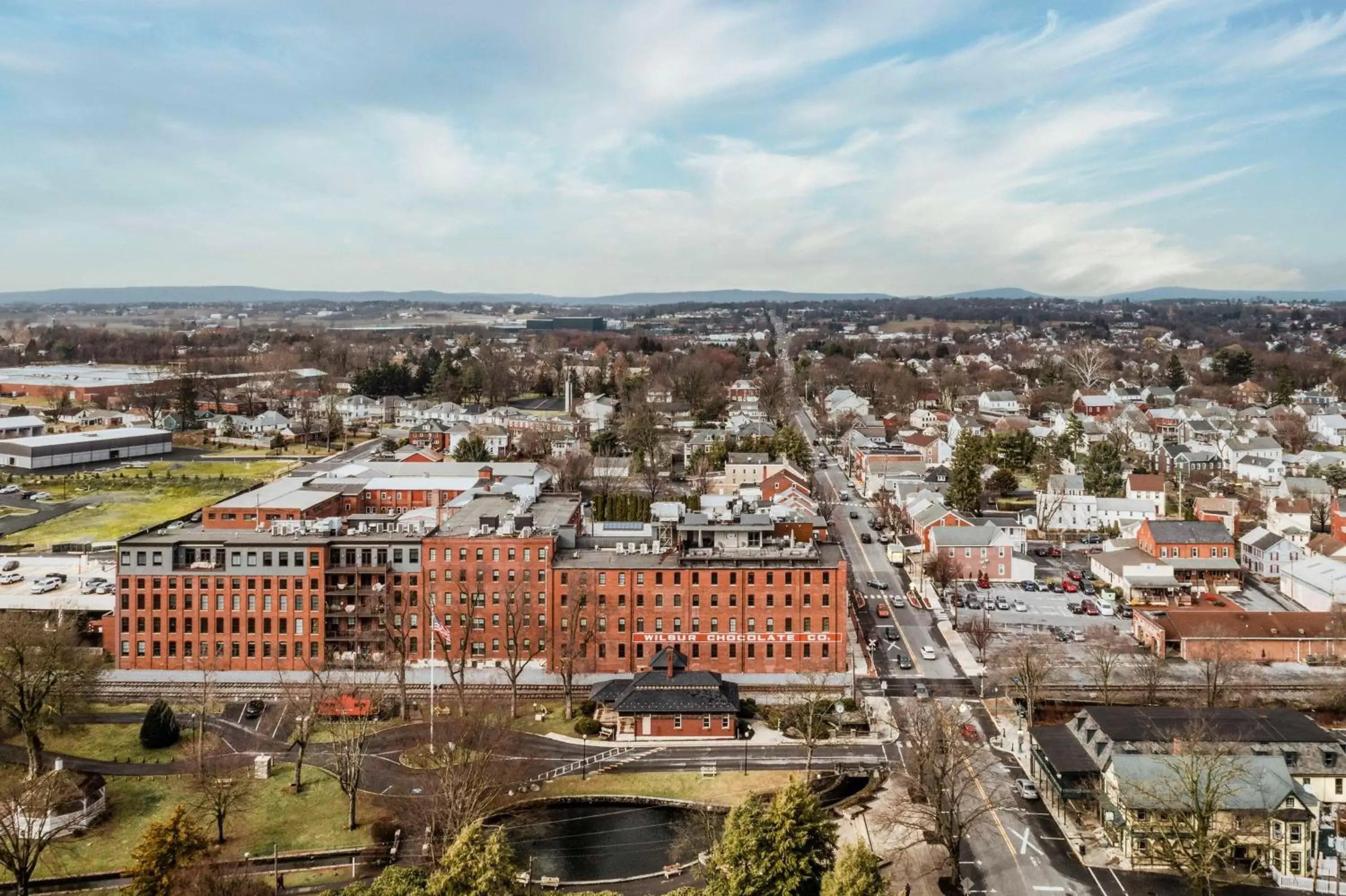 Property building, Bird's-eye View in The Wilbur Lititz, Tapestry Collection By Hilton