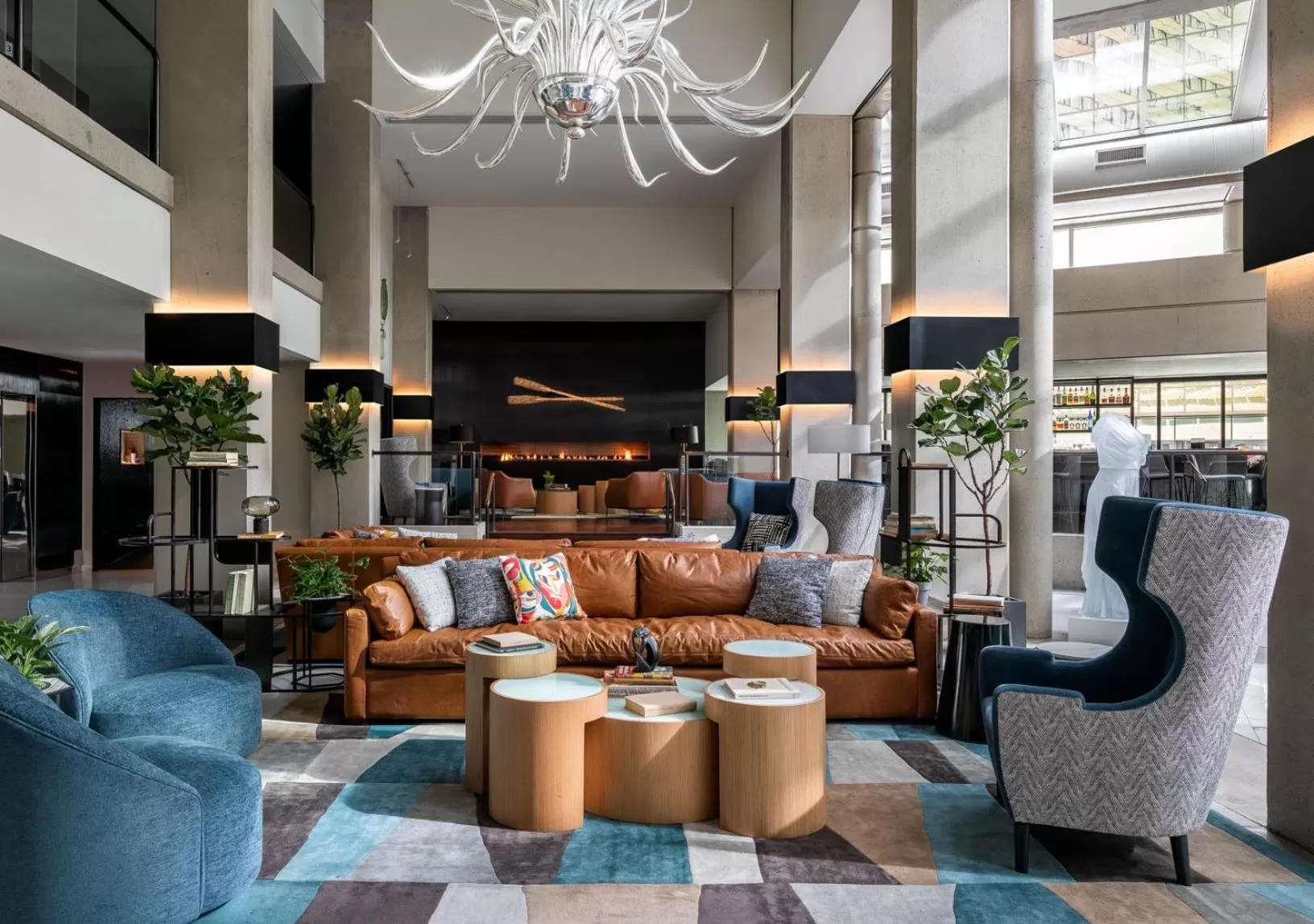 Lobby or reception in Hotel Murano