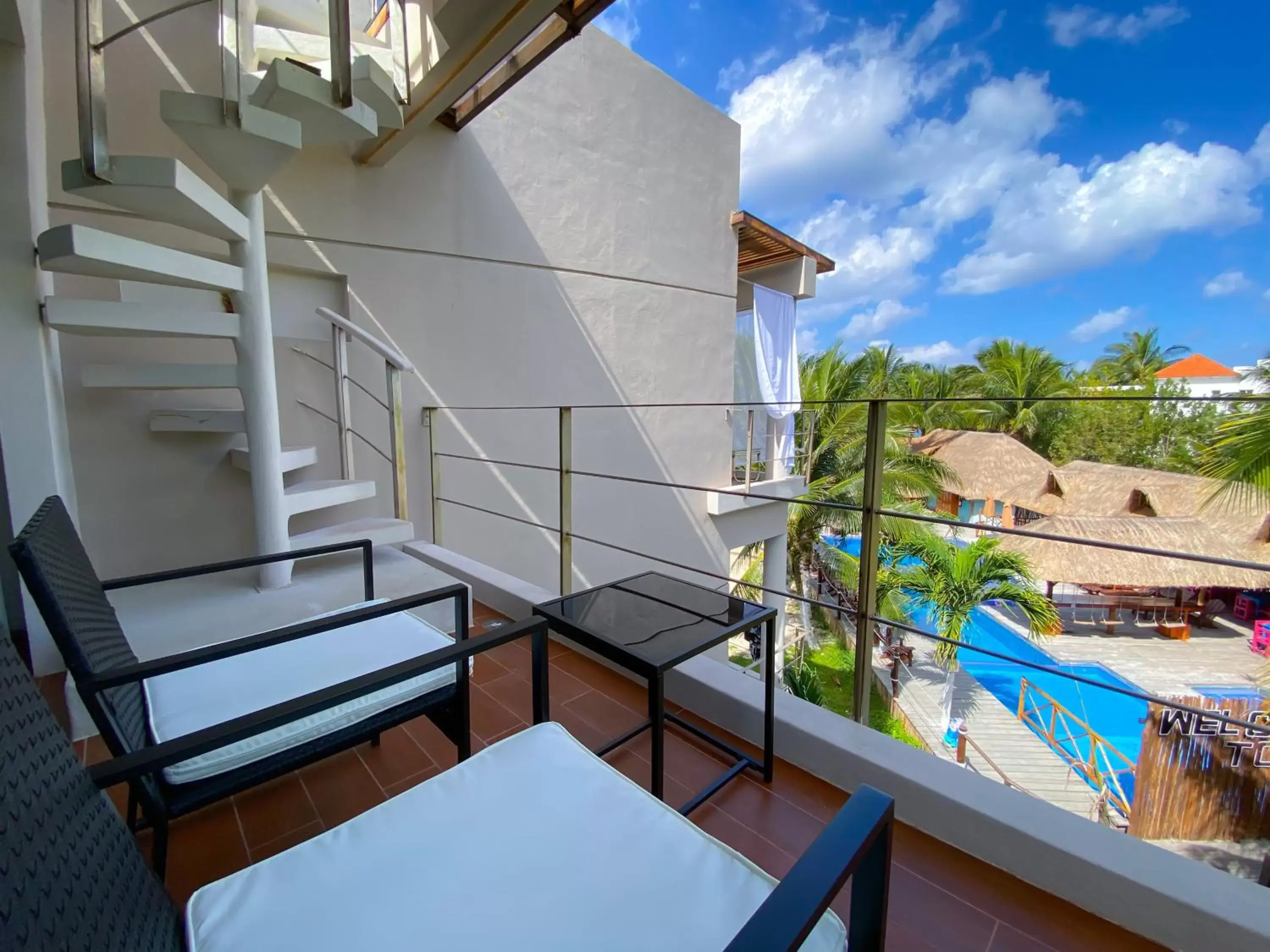 Balcony/Terrace in Maia Suites Cozumel