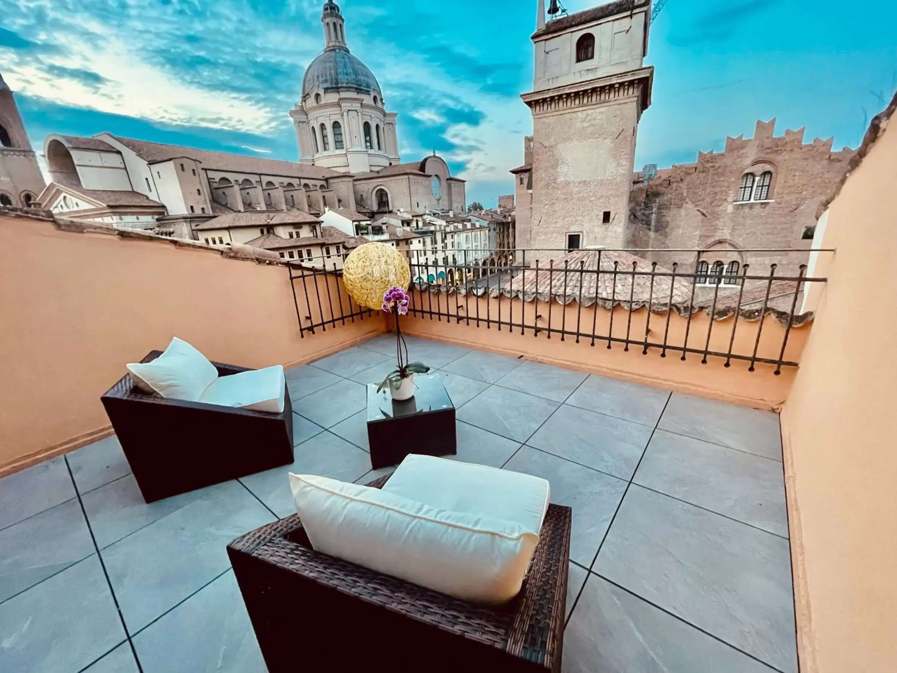 Patio in Grand Hotel San Lorenzo