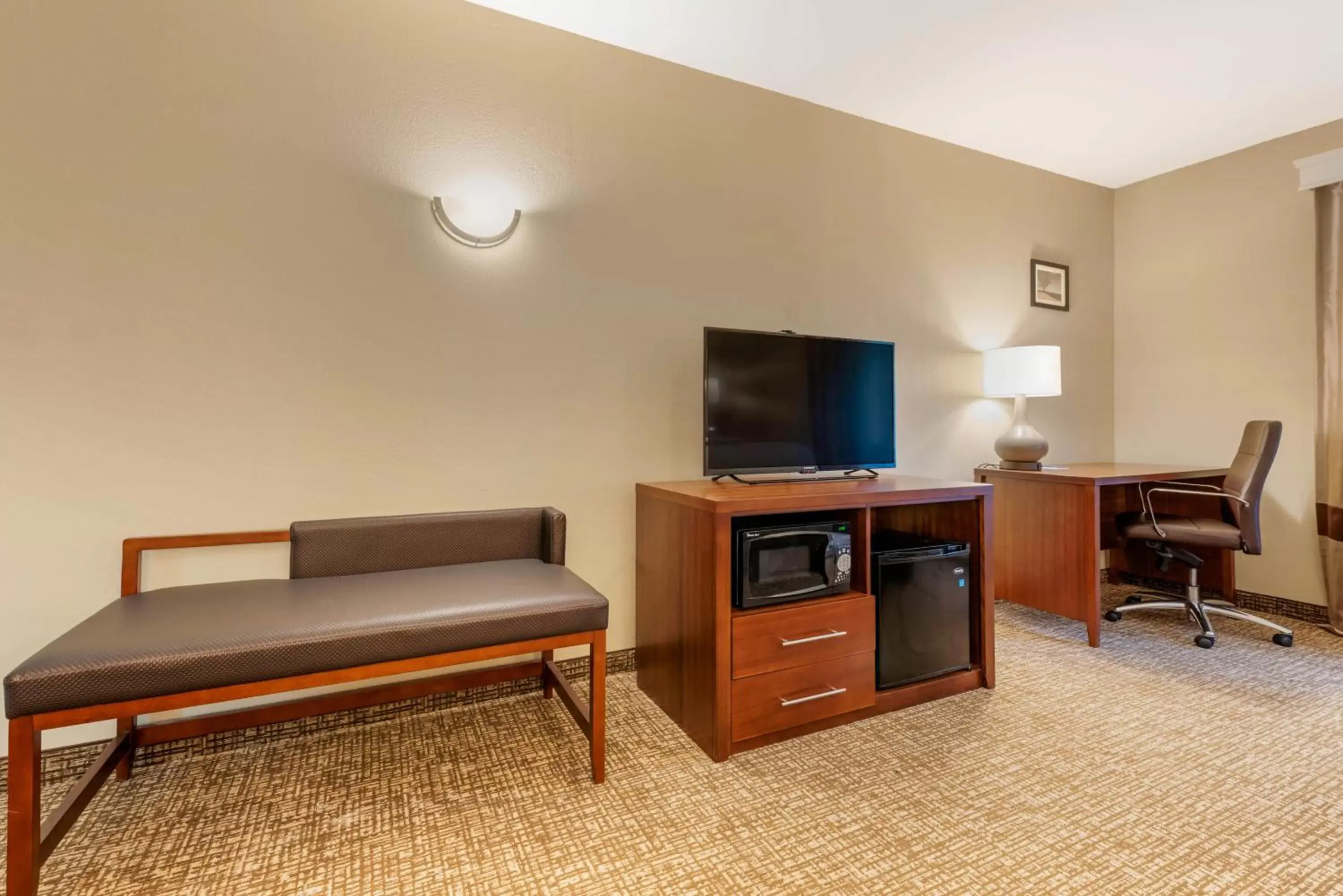 TV and multimedia, TV/Entertainment Center in Comfort Inn & Suites Michigan City