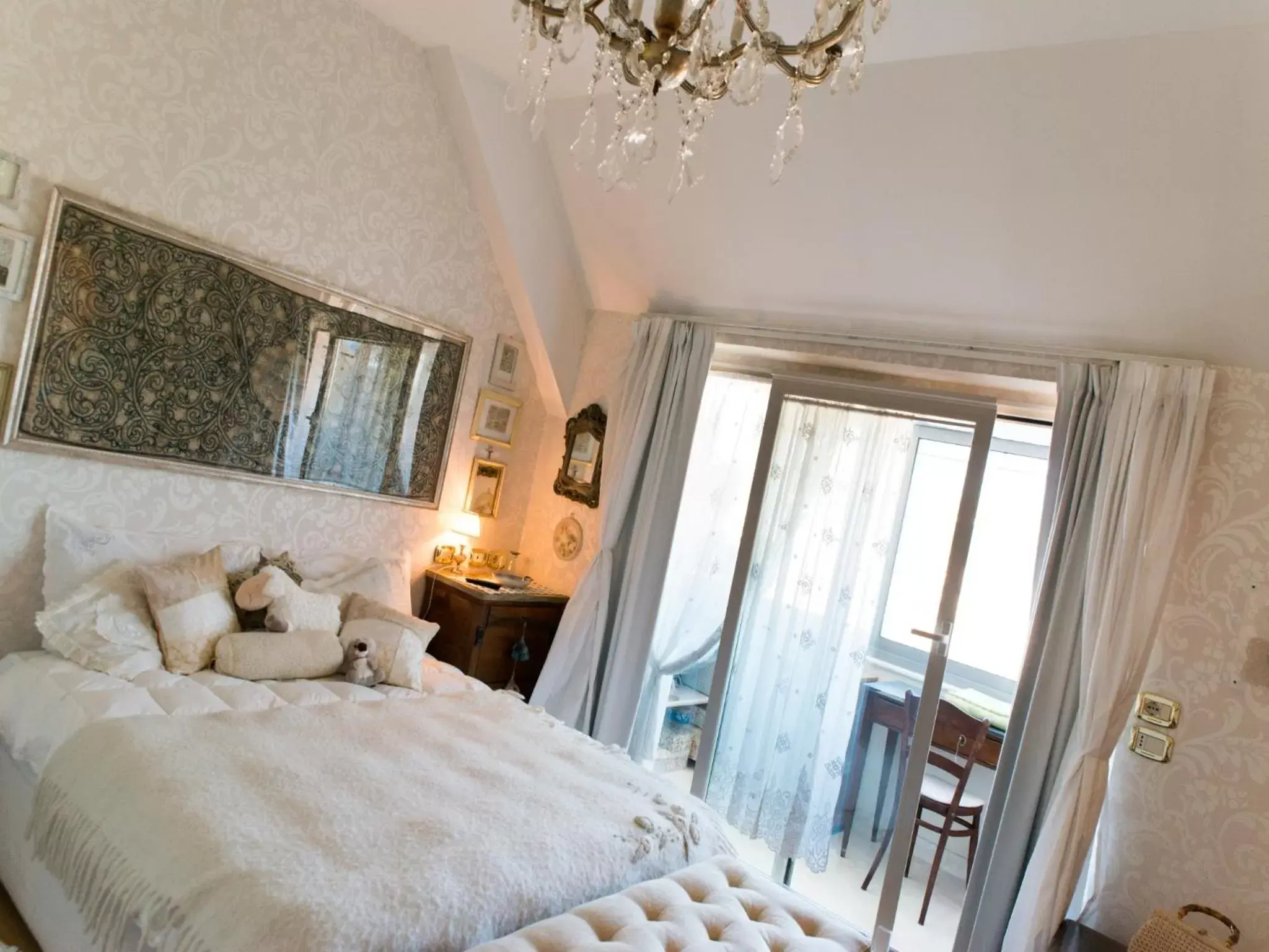 Bedroom, Bed in Casa Malena