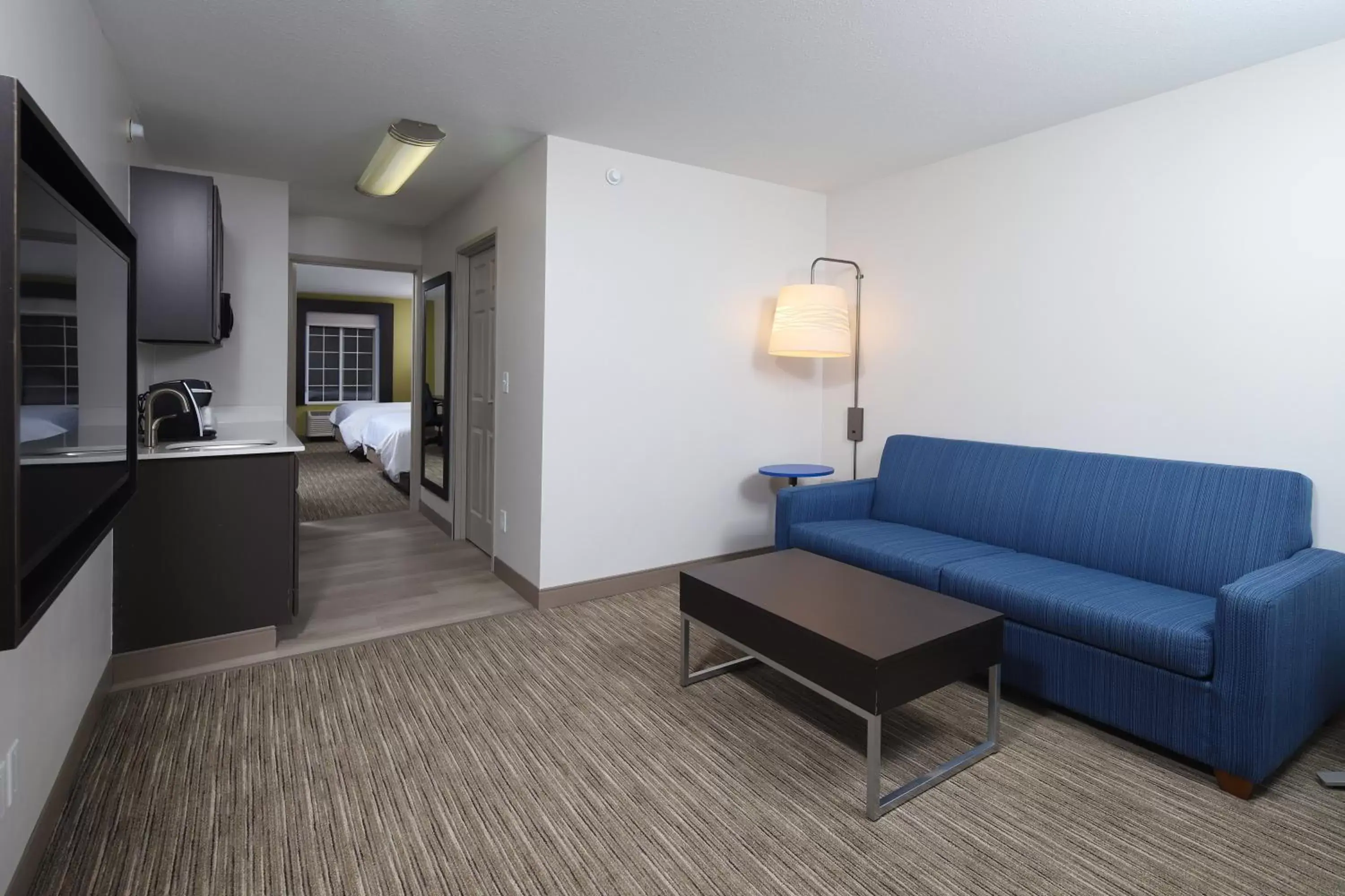 Photo of the whole room, Seating Area in Holiday Inn Express Grand Rapids Southwest, an IHG Hotel