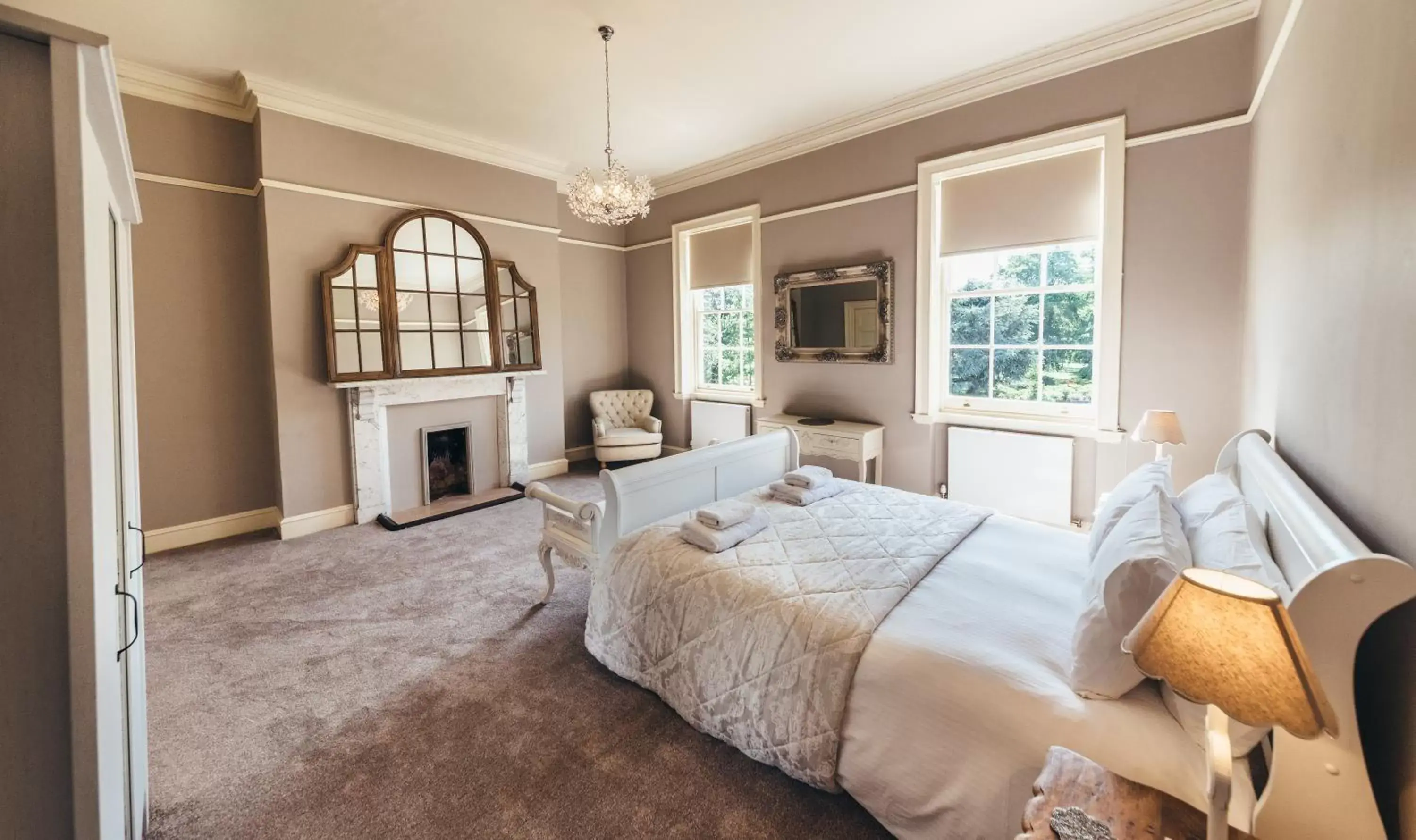 Bedroom in Birchover Bridgford Hall