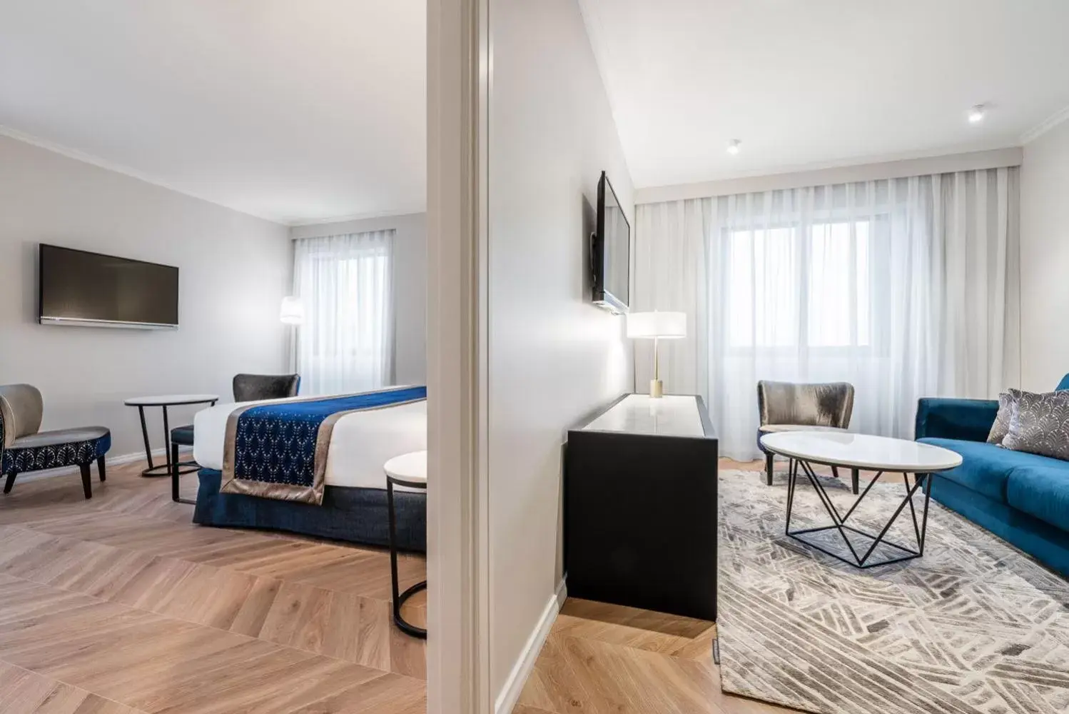 Living room in Eurostars Gran Hotel Lugo Living room in Eurostars Gran Hotel Lugo