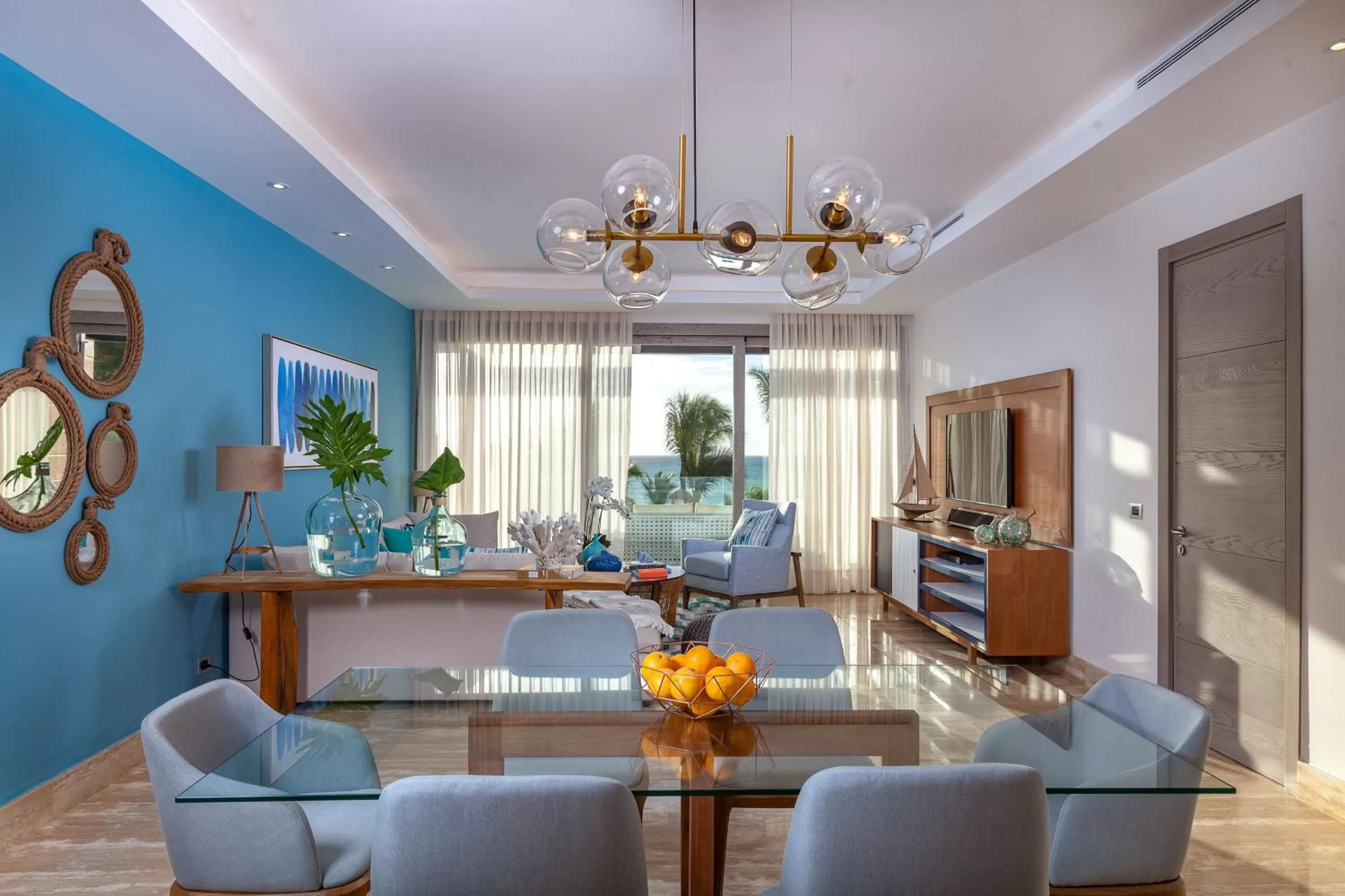 Living room in Eden Roc Cap Cana