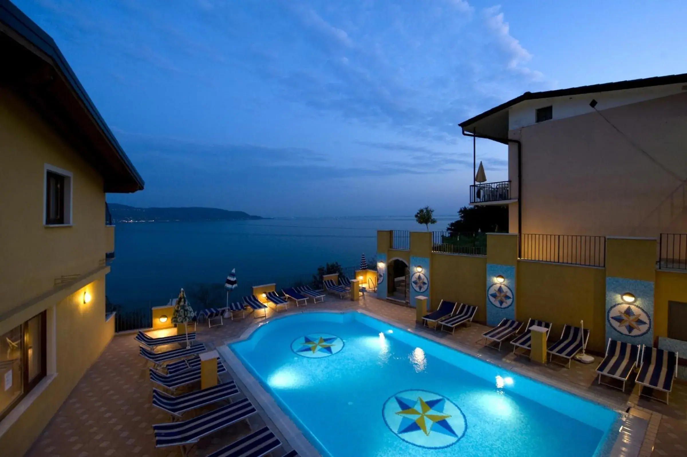 Night, Swimming Pool in Hotel Piccolo Paradiso