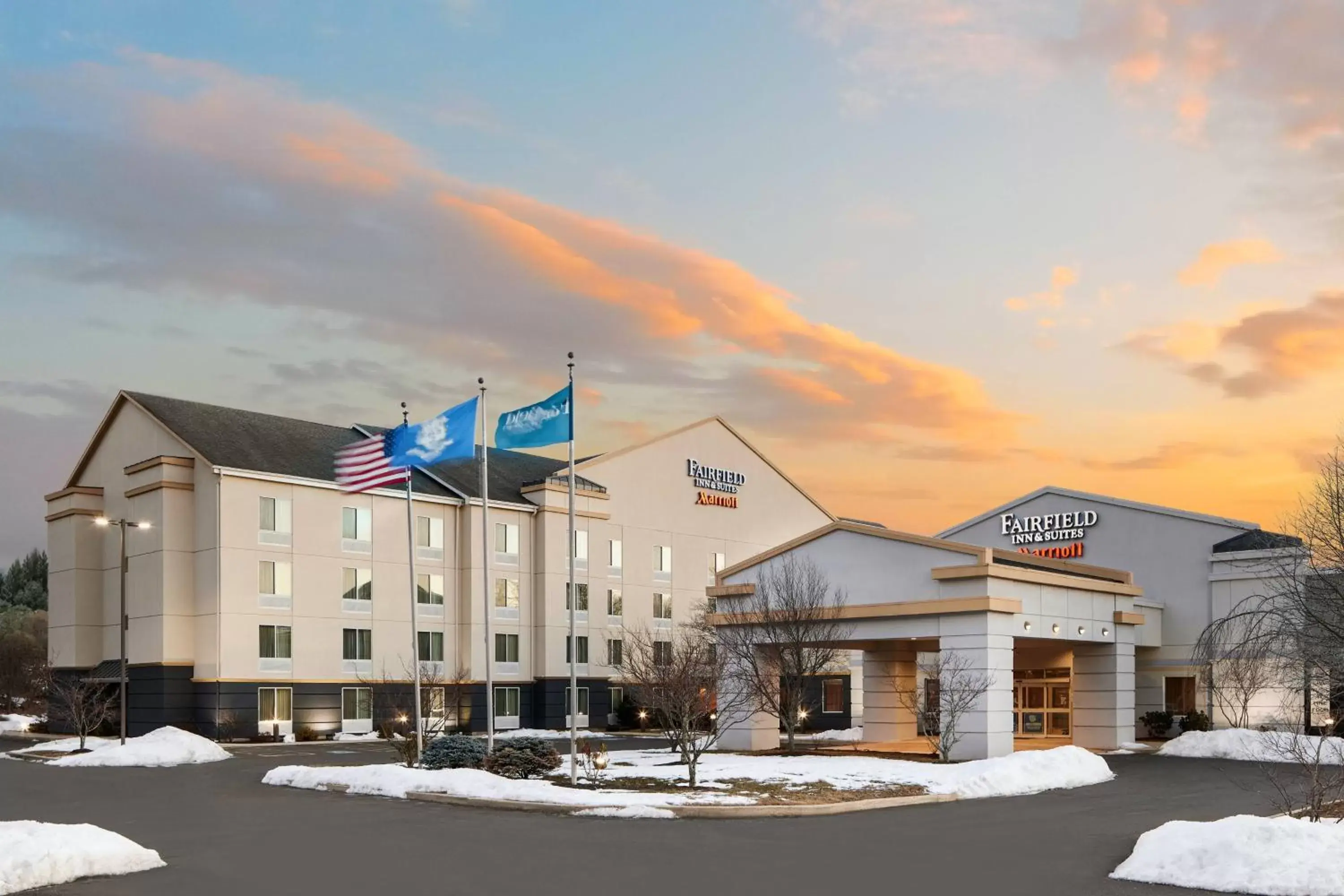 Property Building in Fairfield Inn and Suites by Marriott Plainville