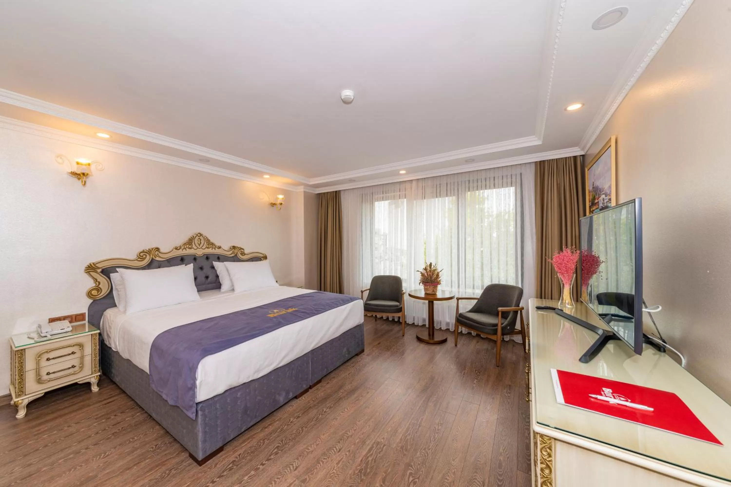 Bed in Almadina Hotel Istanbul