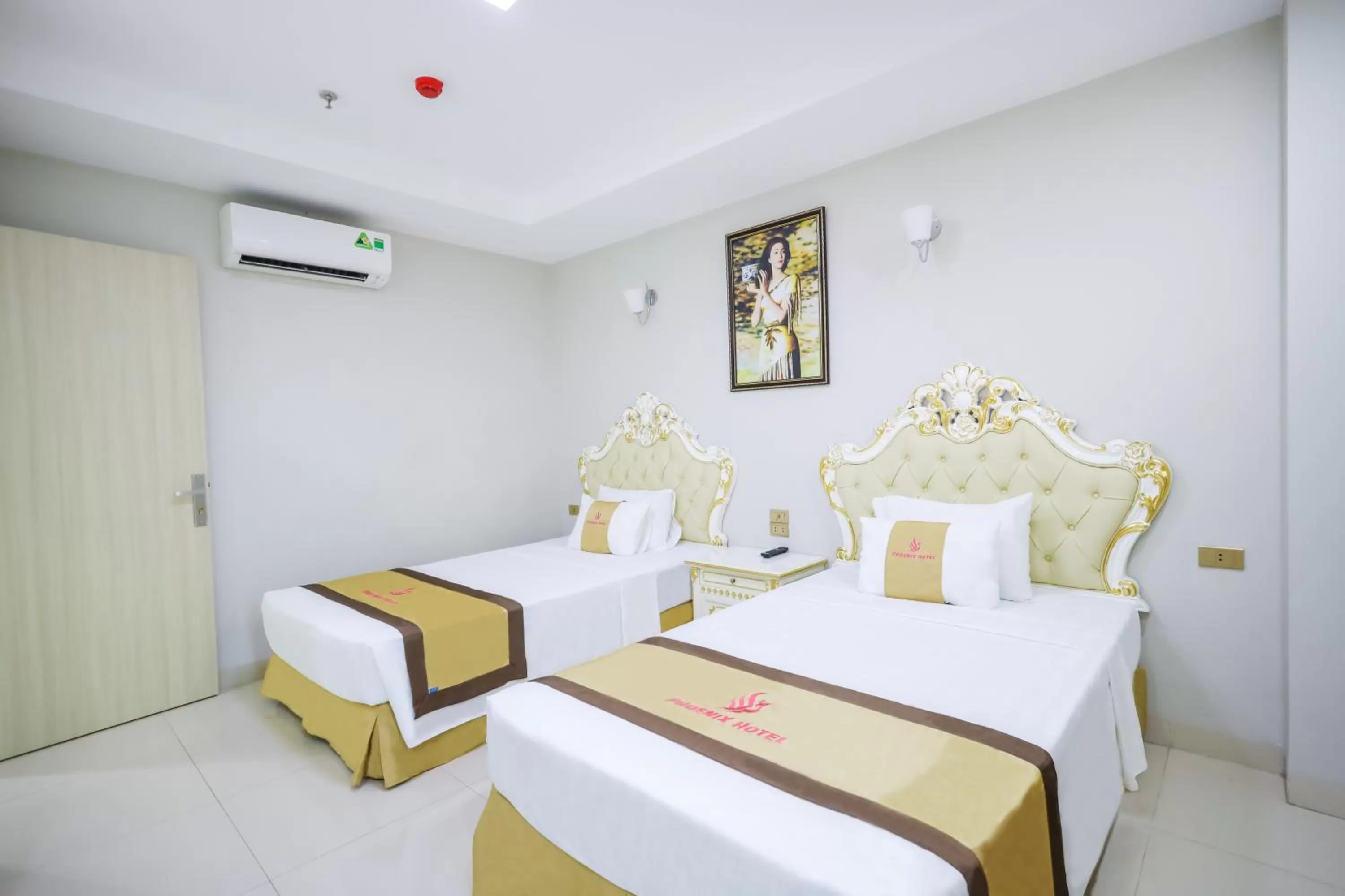 Bed in Khách Sạn Phượng Hoàng 3