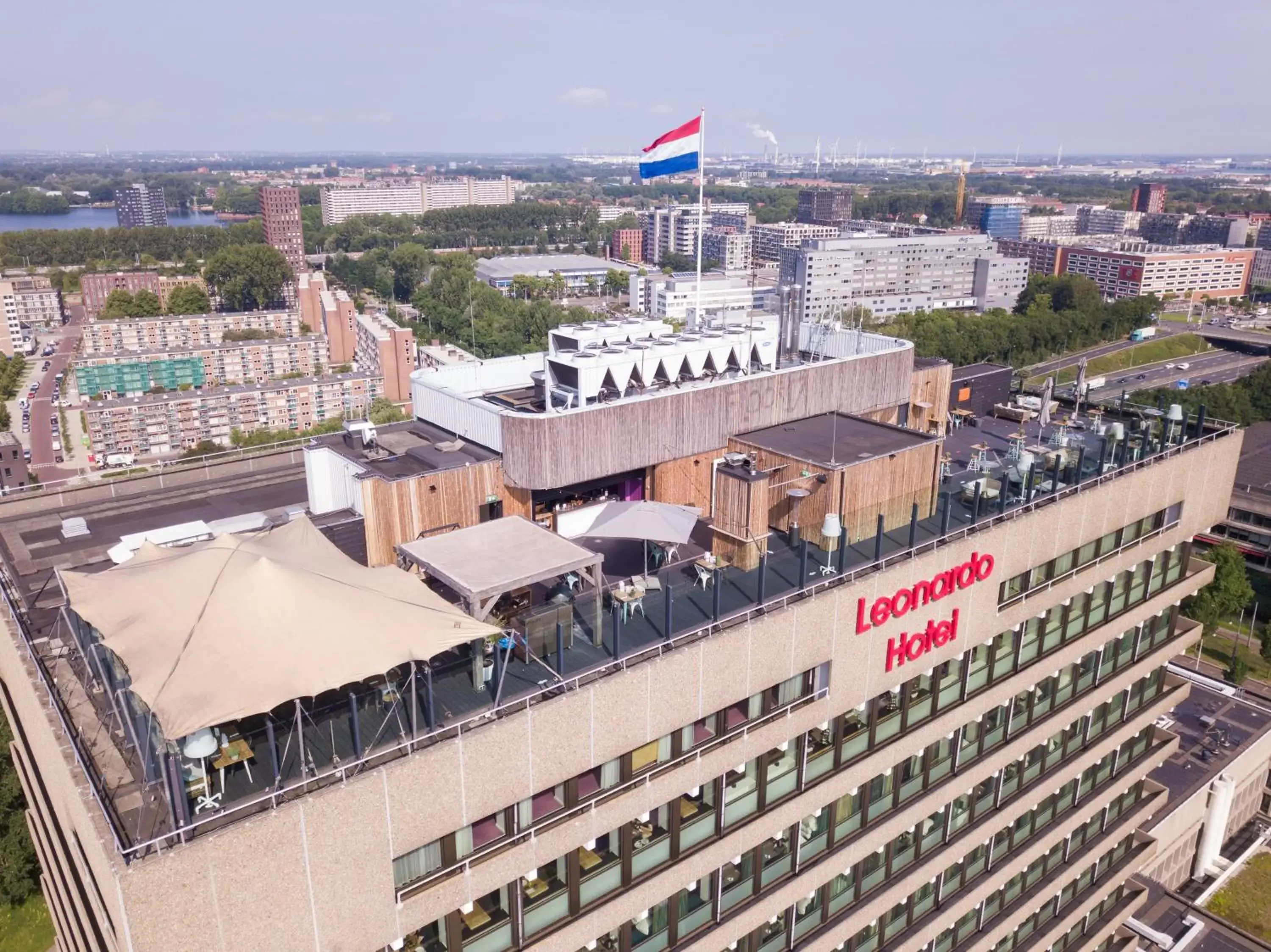 Property building, Bird's-eye View in Leonardo Hotel Amsterdam Rembrandtpark
