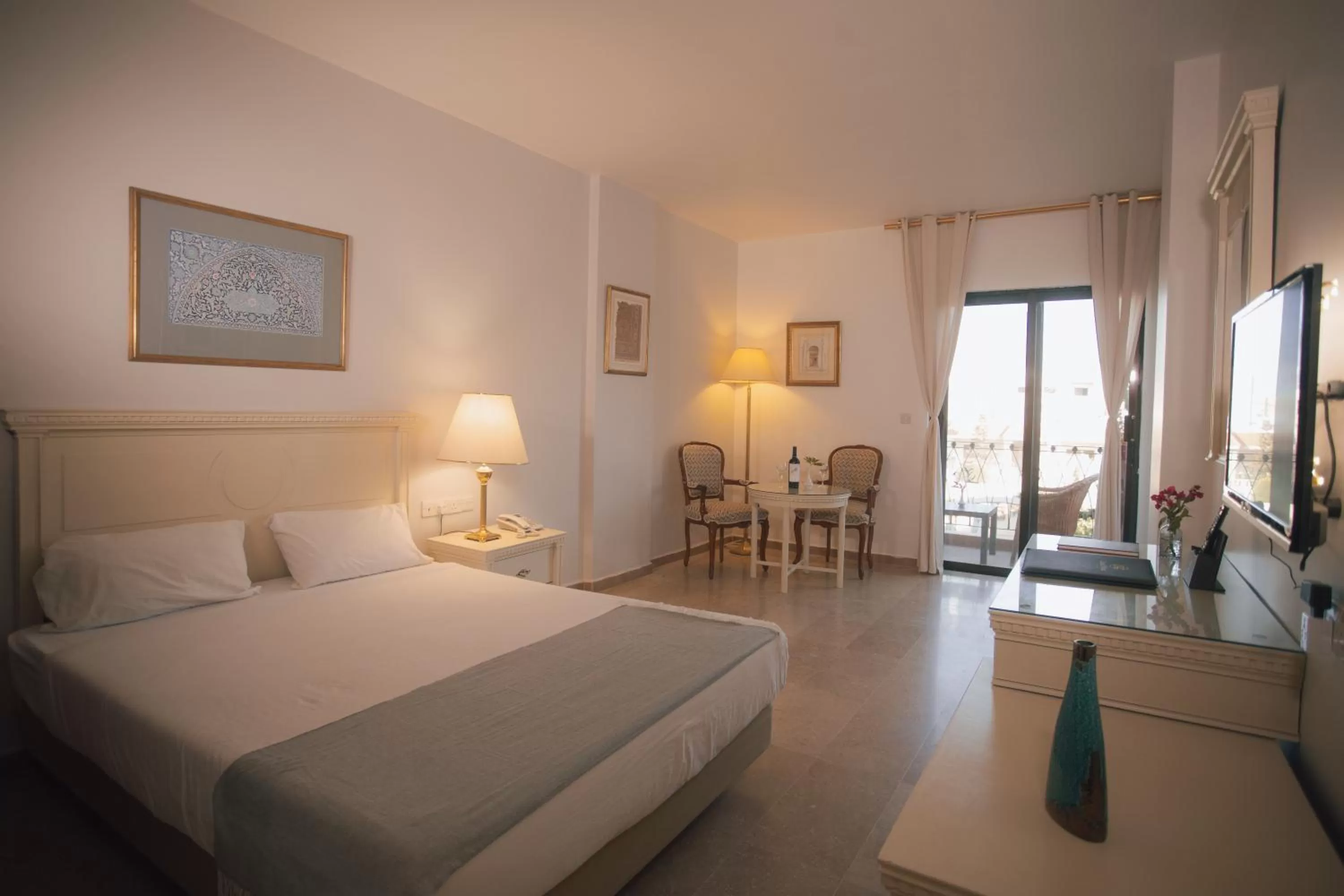 Bed in Grand Hotel Madaba