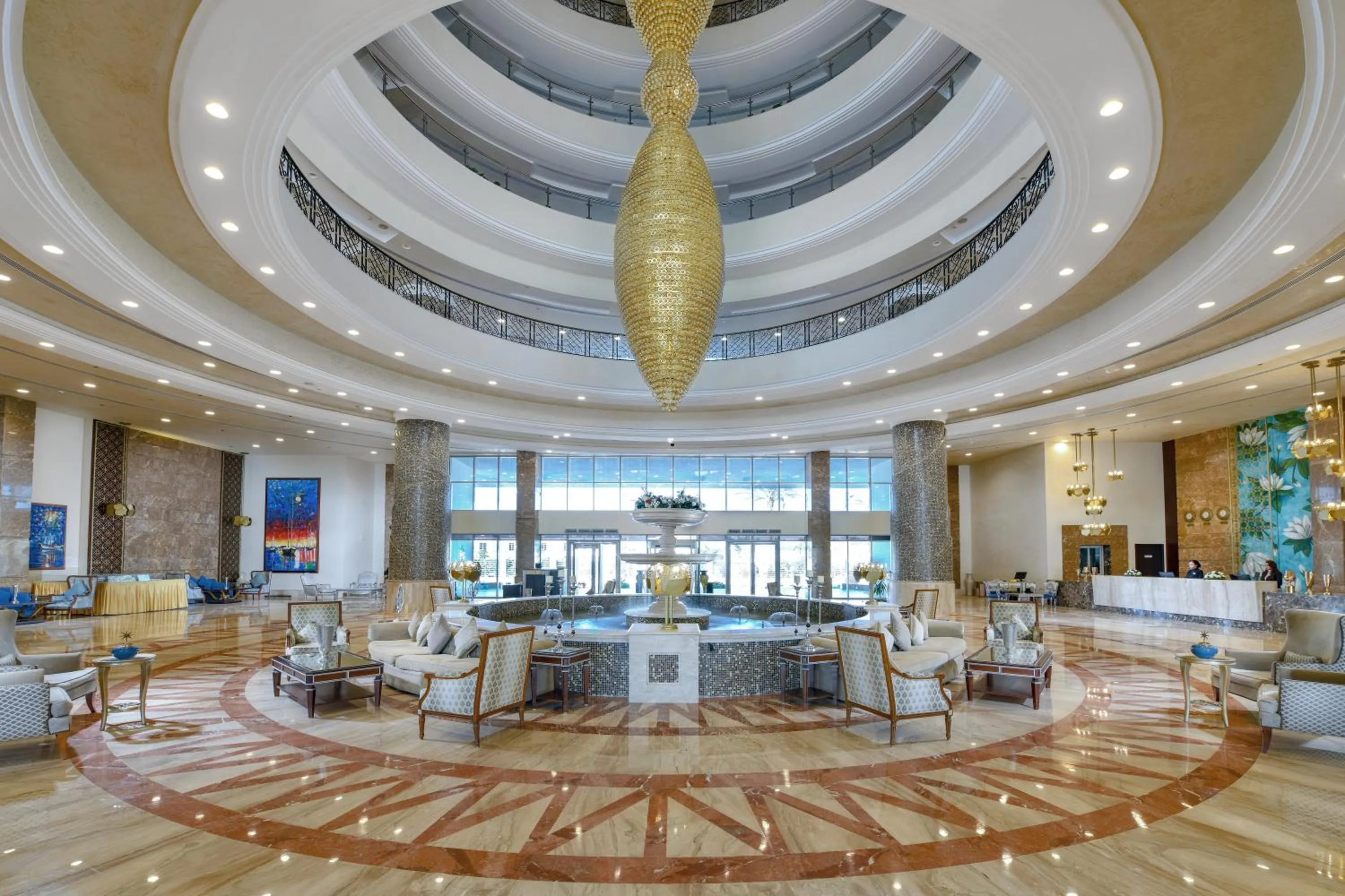 Lobby or reception in Tolip El Forsan Hotel