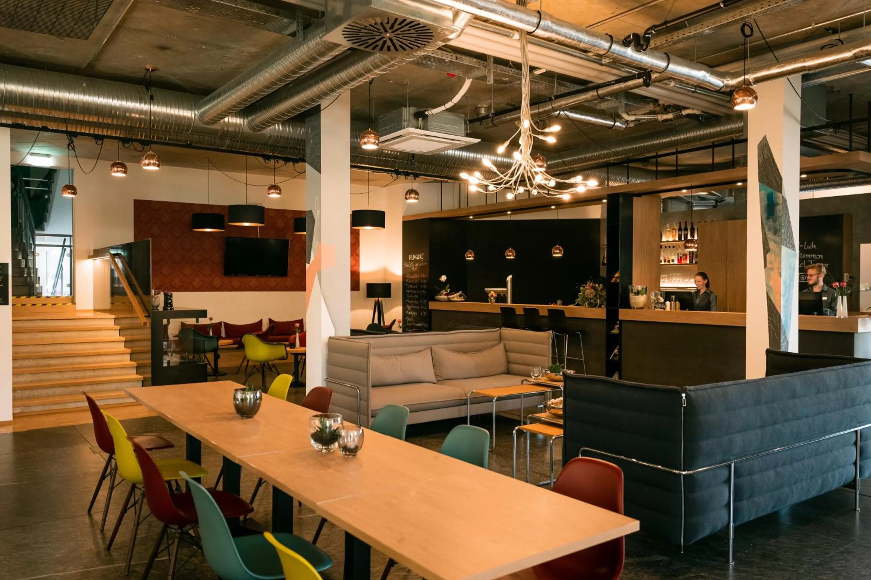 Lobby or reception in Hotel Trezor