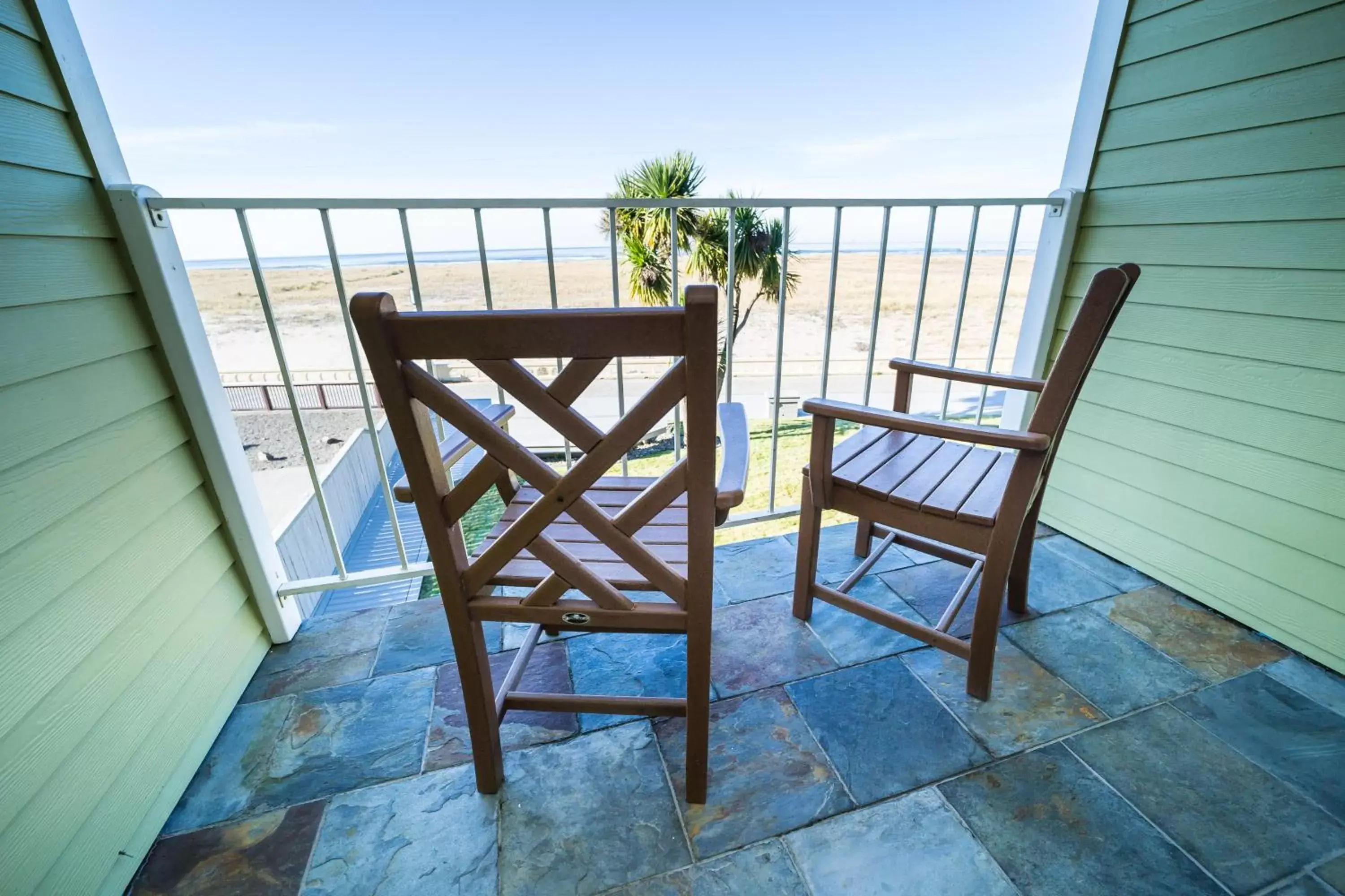 View (from property/room), Balcony/Terrace in Inn of the Four Winds Seaside Oceanfront