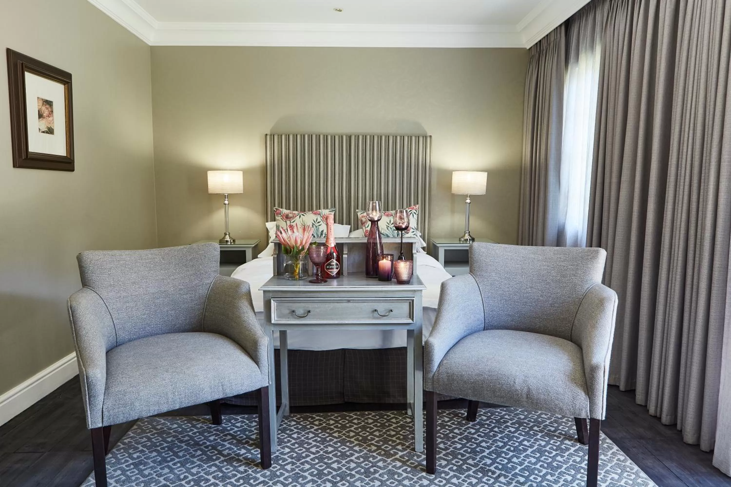 Family in The Devon Valley Hotel