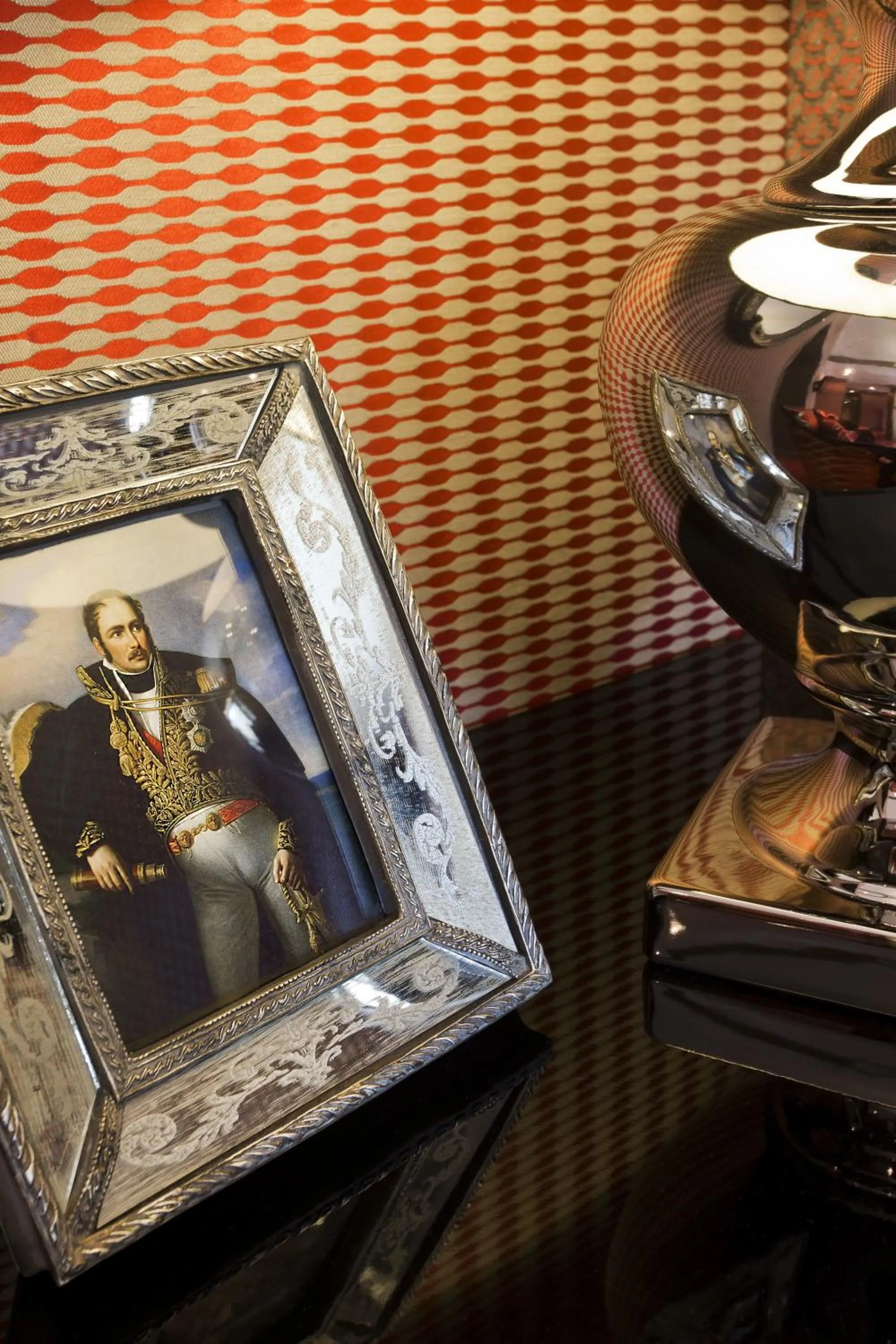 Decorative detail in Hôtel Du Prince Eugène