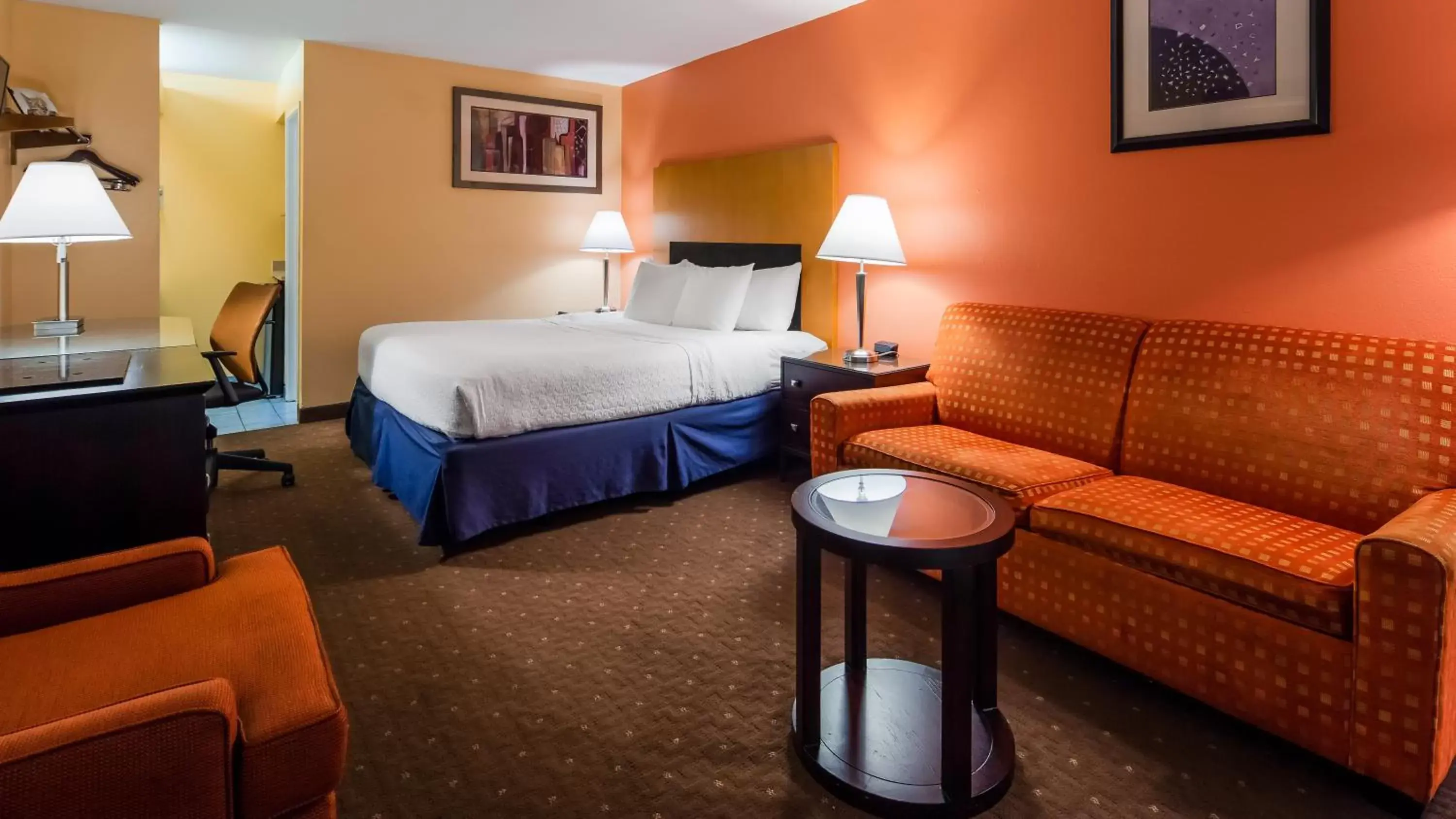 Bedroom, Bed in SureStay Plus Hotel by Best Western Fayetteville