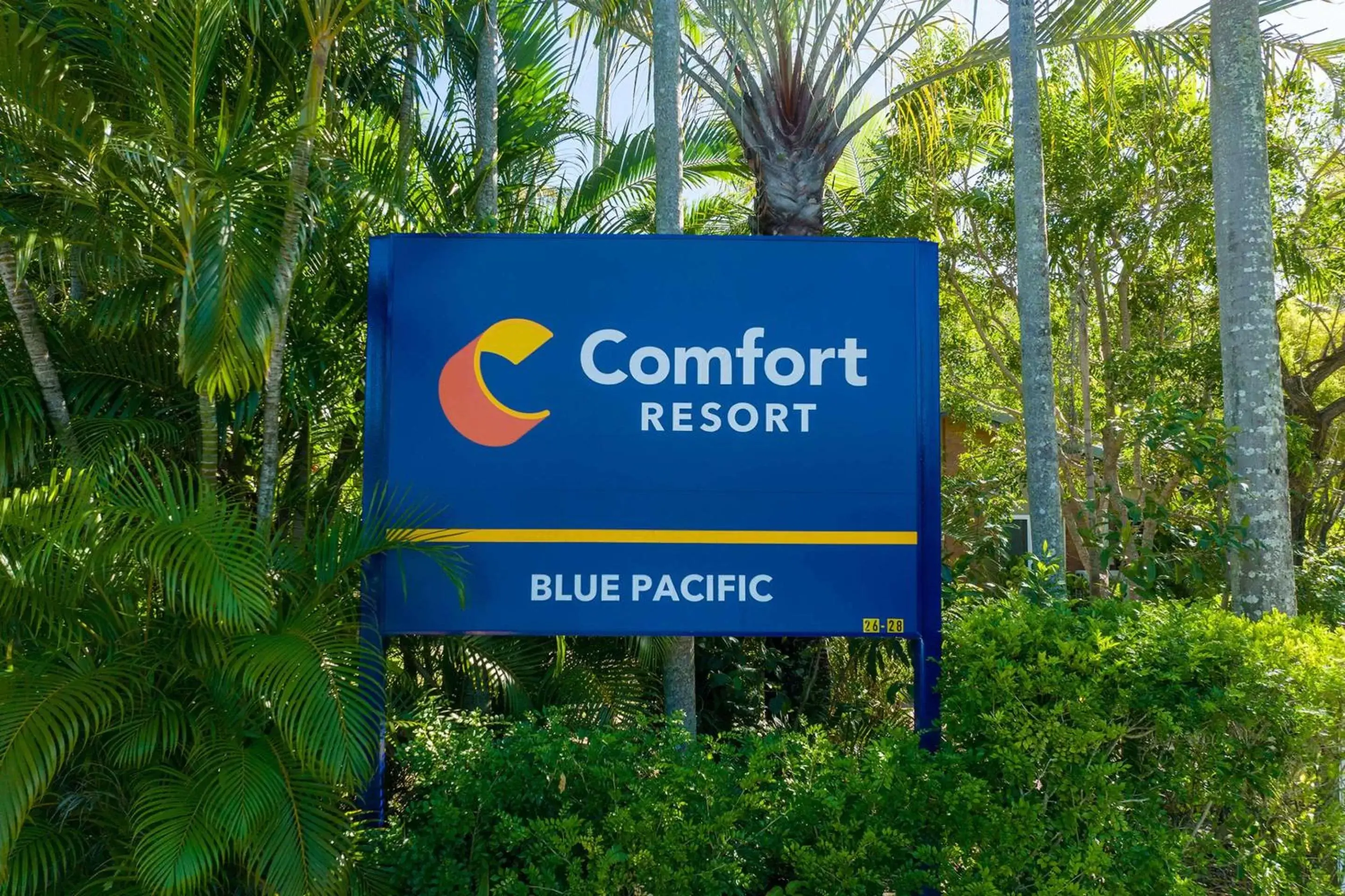 Property building in Comfort Resort Blue Pacific