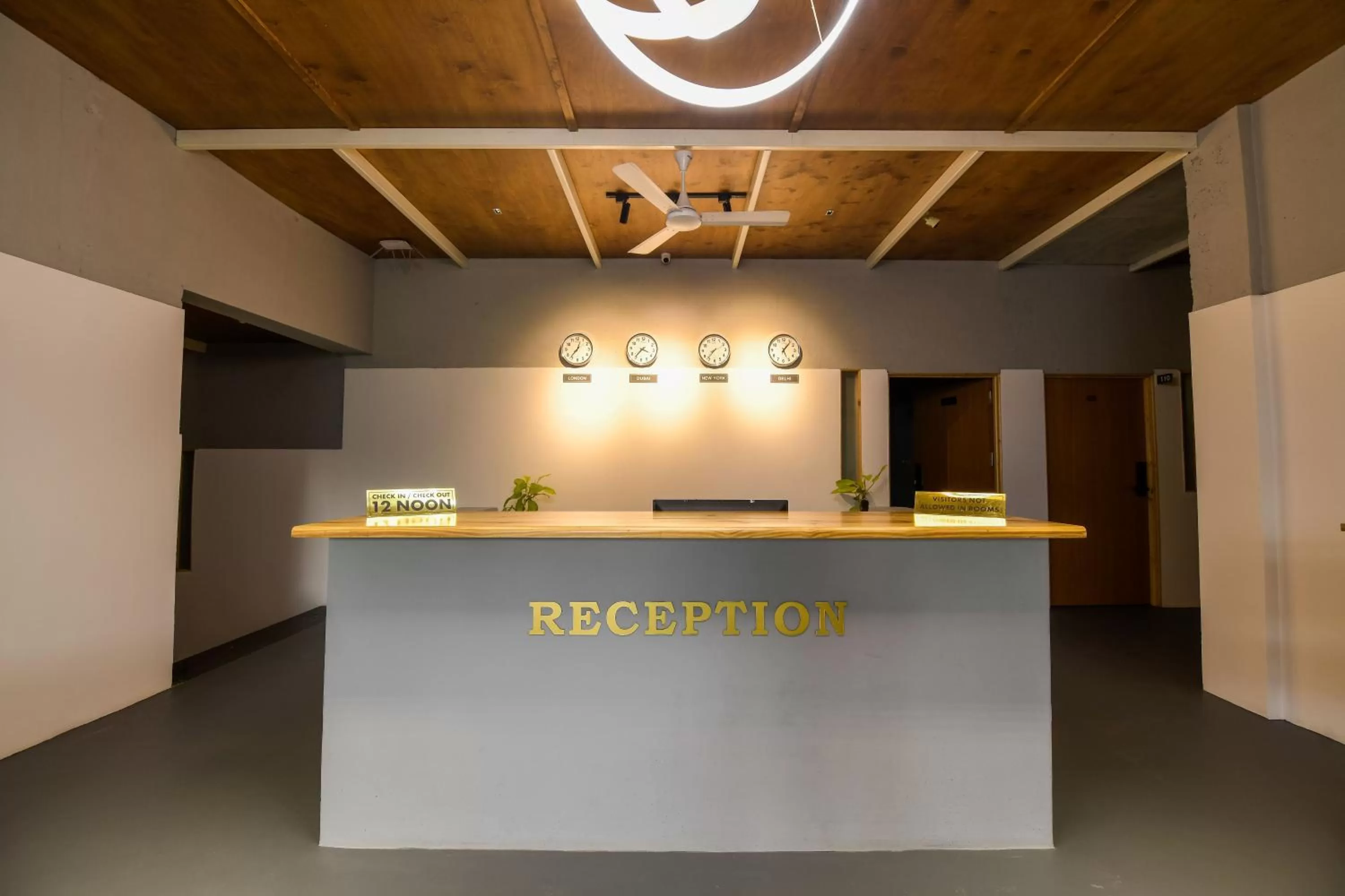 Lobby or reception in Shine Residency