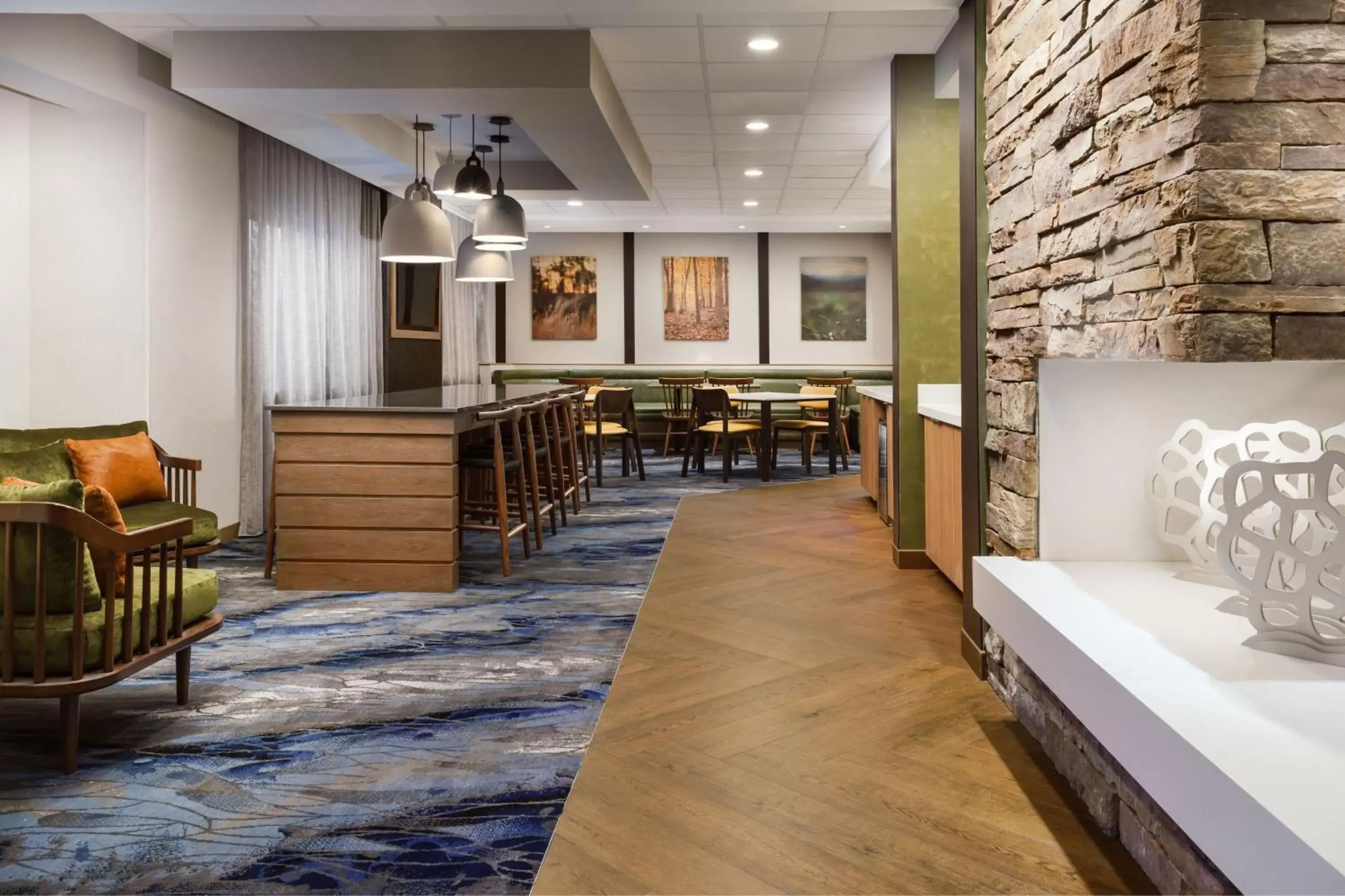 Lobby or reception in Fairfield Inn by Marriott Joliet South