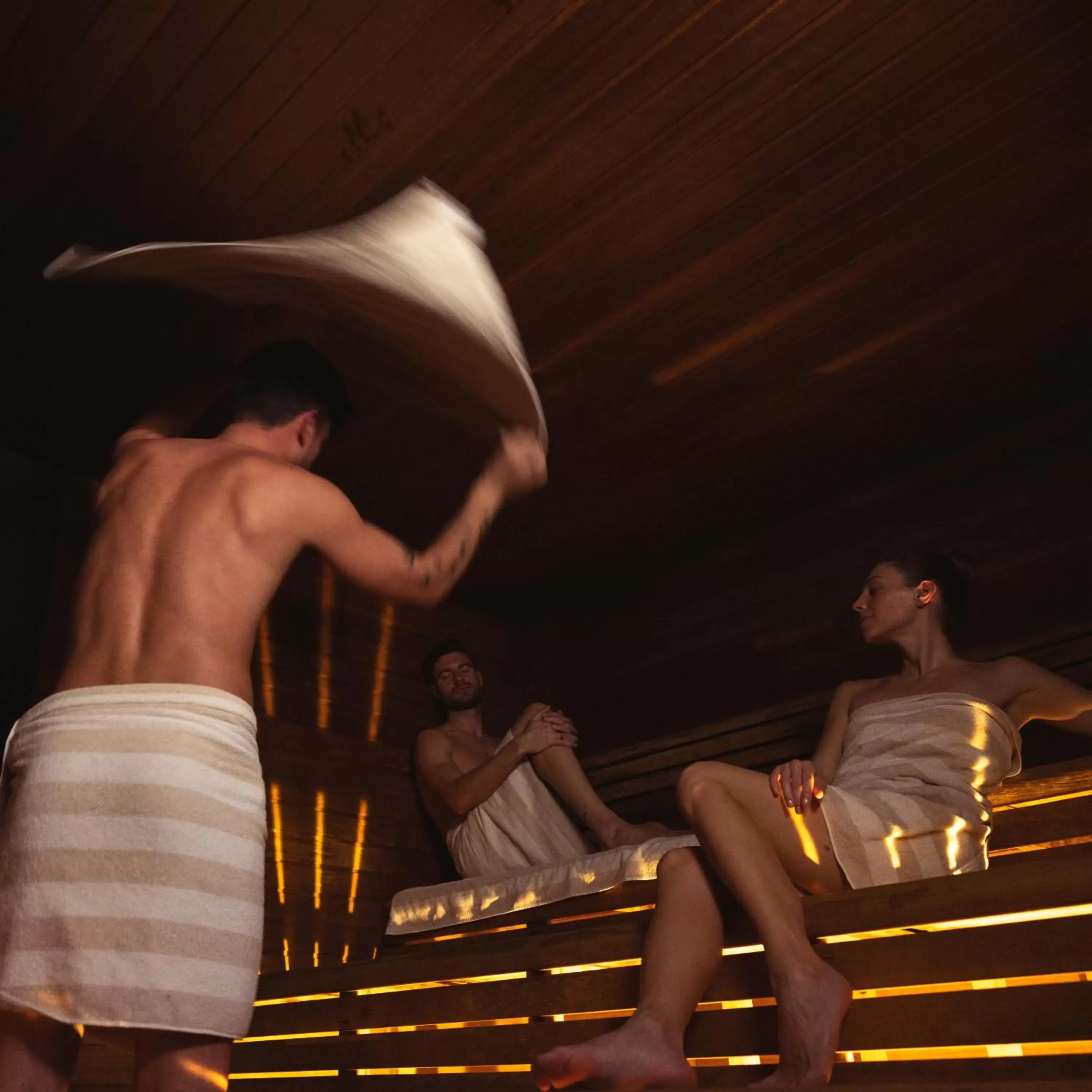 Sauna in Hi Hotel - Wellness & Spa