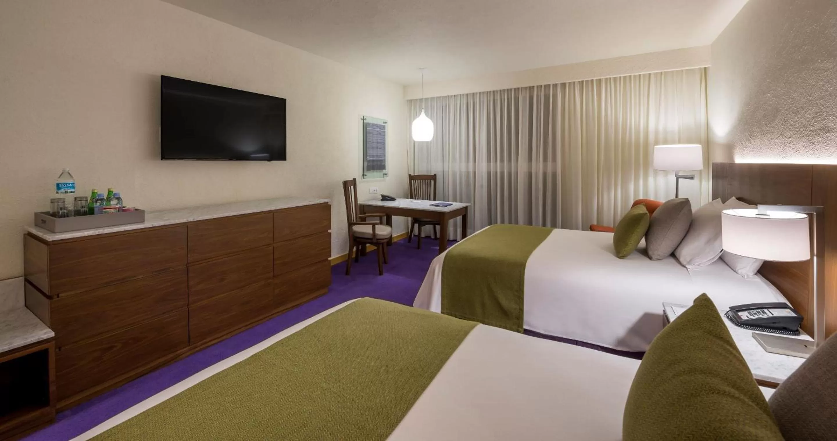 Bedroom, Bed in Camino Real Polanco Mexico