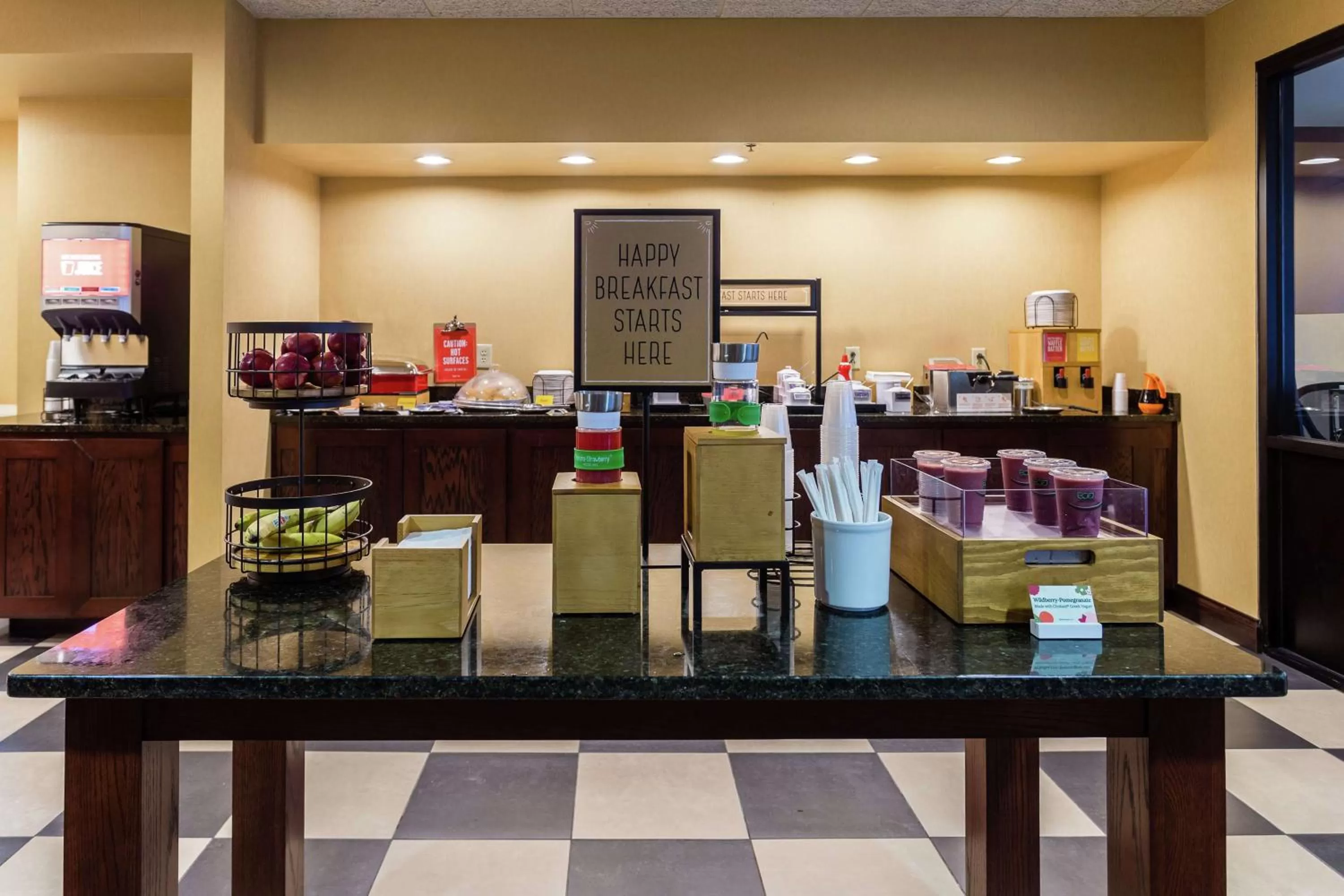 Breakfast in Hampton Inn Somerset