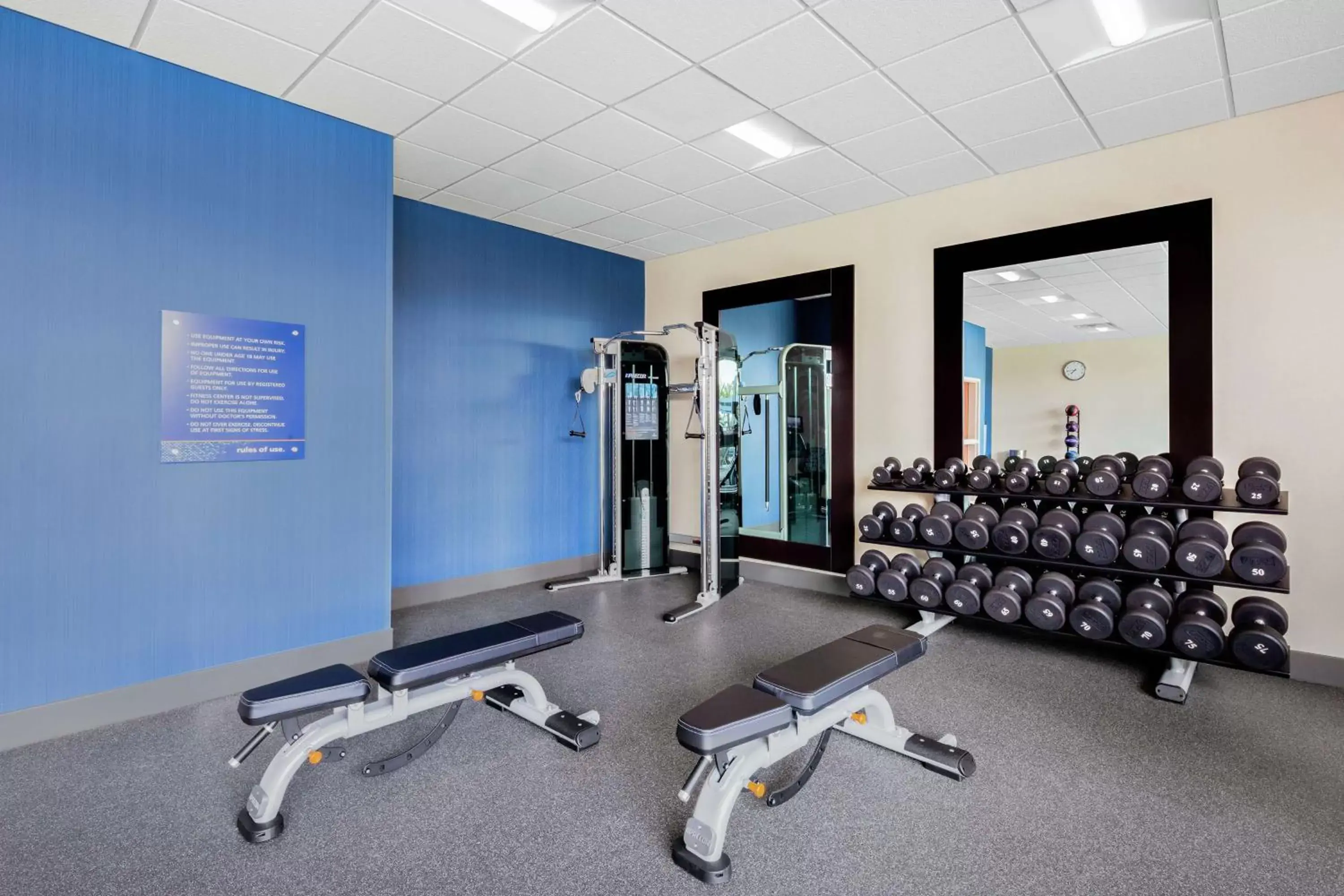 Fitness centre/facilities, Fitness Center/Facilities in Hampton Inn & Suites San Diego Airport Liberty Station
