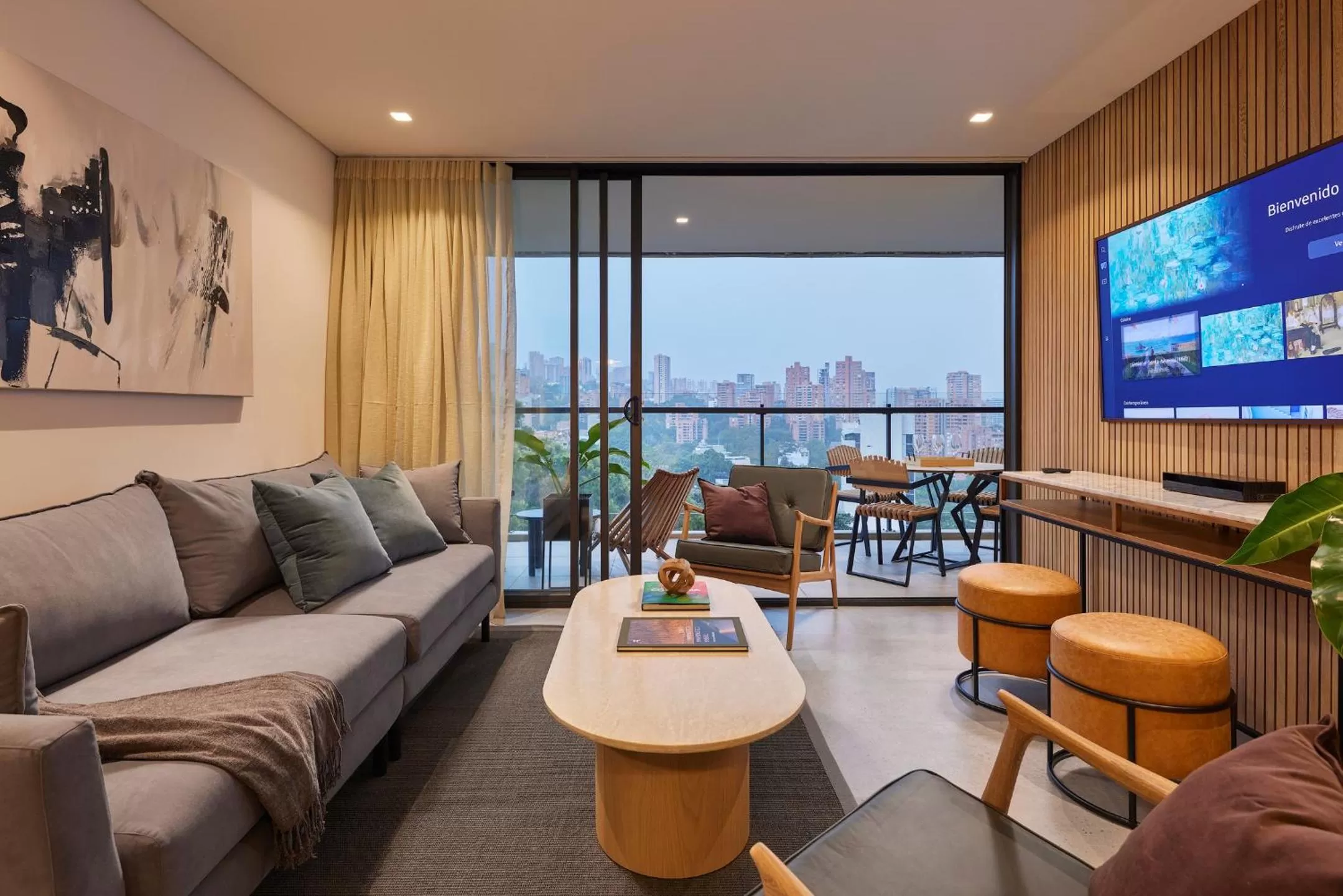 Seating area in Wake Living