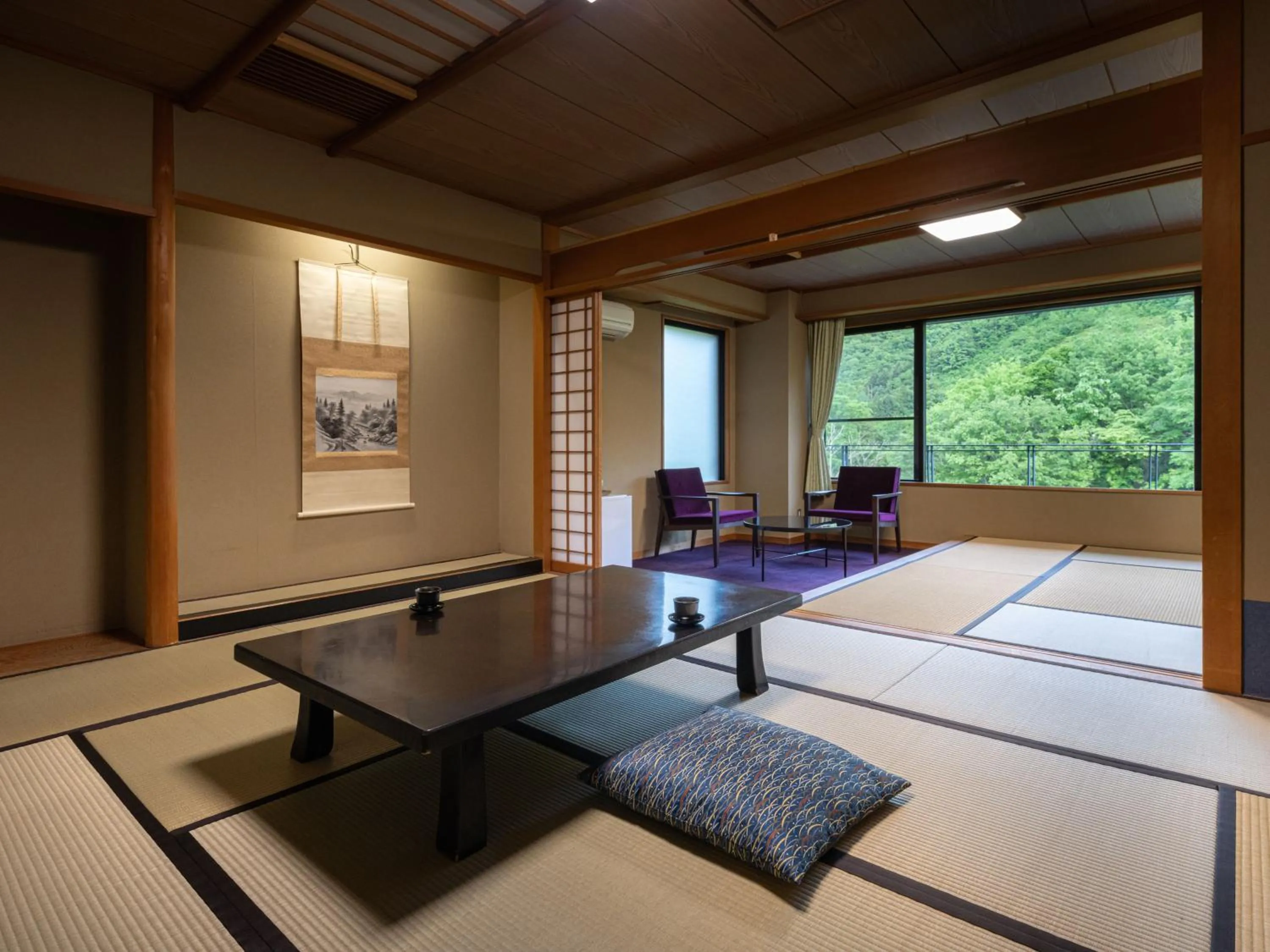 Japanese Style Room（10+6）tatami mat - single occupancy in Kamenoi Hotel Nikko Yunishigawa