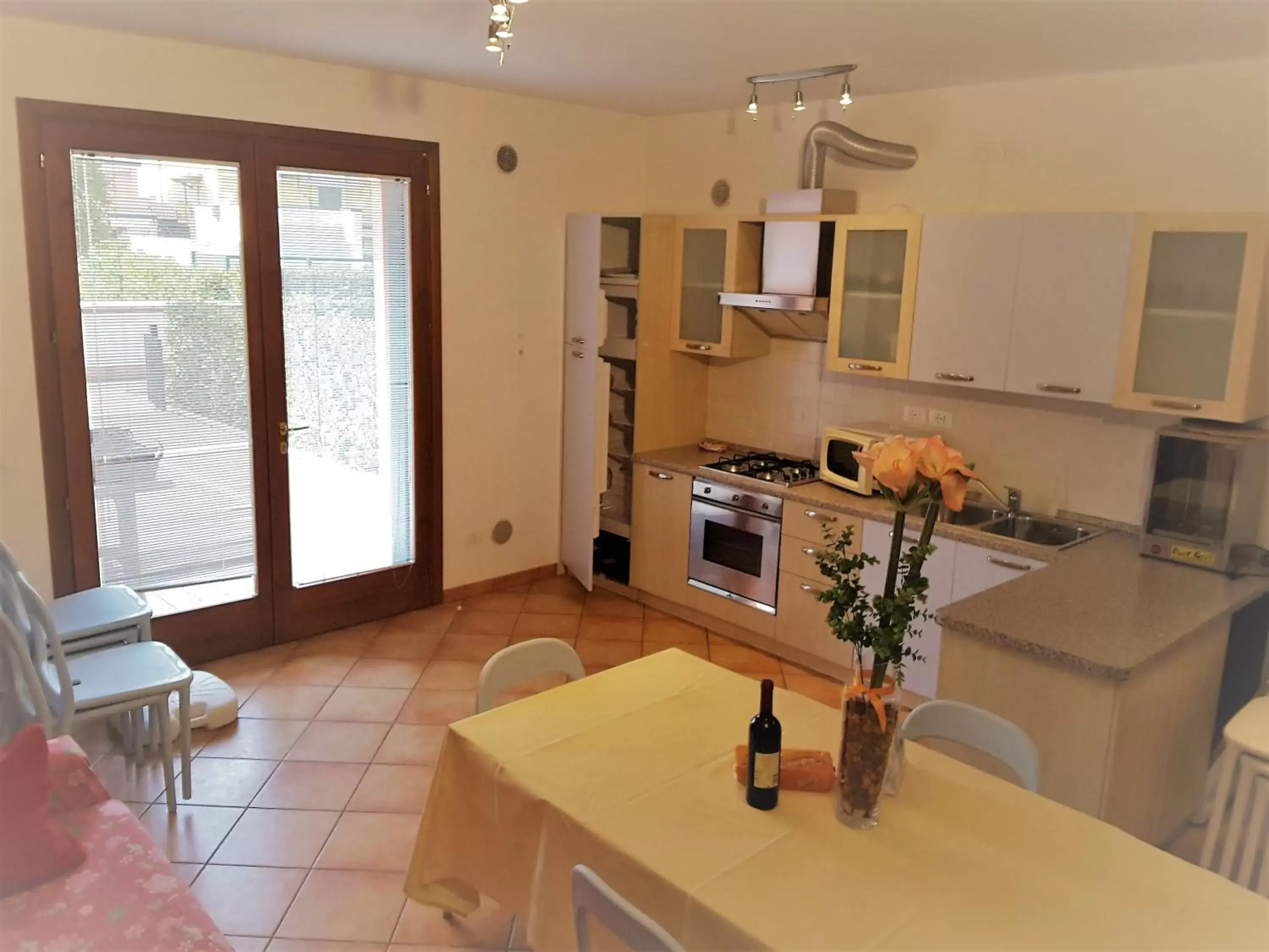 Kitchen or kitchenette, Kitchen/Kitchenette in Villaggio dei Fiori Apart- Hotel 3 Stars - Family Resort