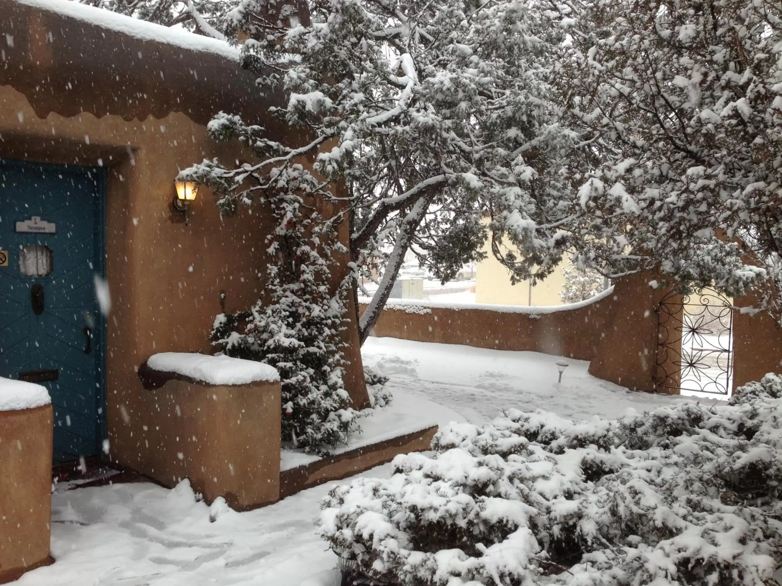 Winter in Pueblo Bonito Santa Fe
