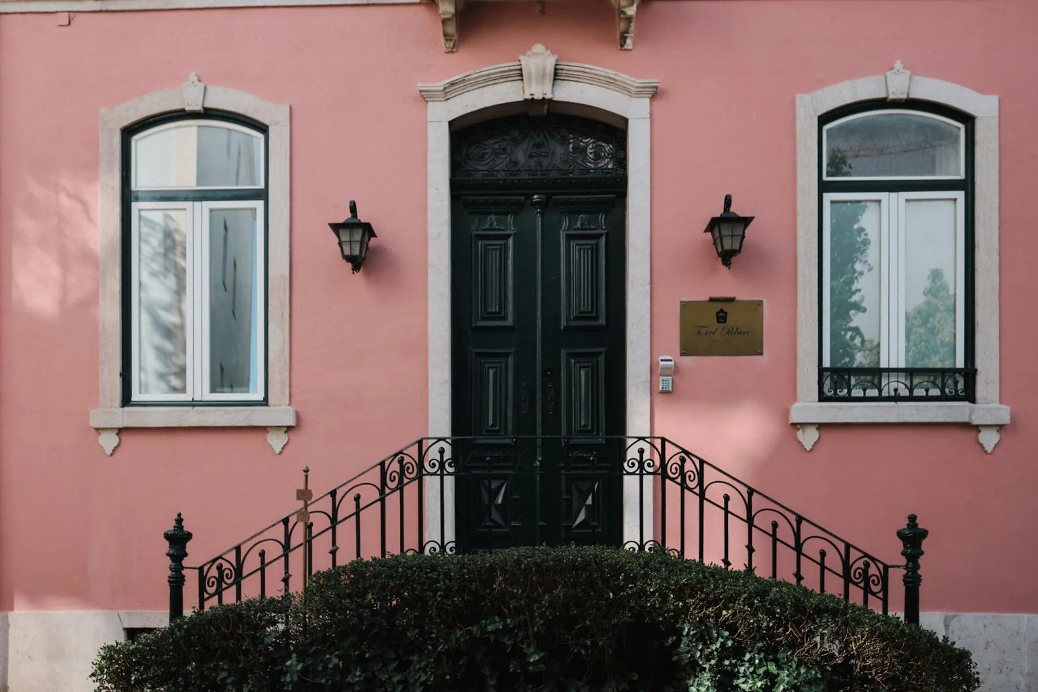 Property building in Torel Palace Lisbon