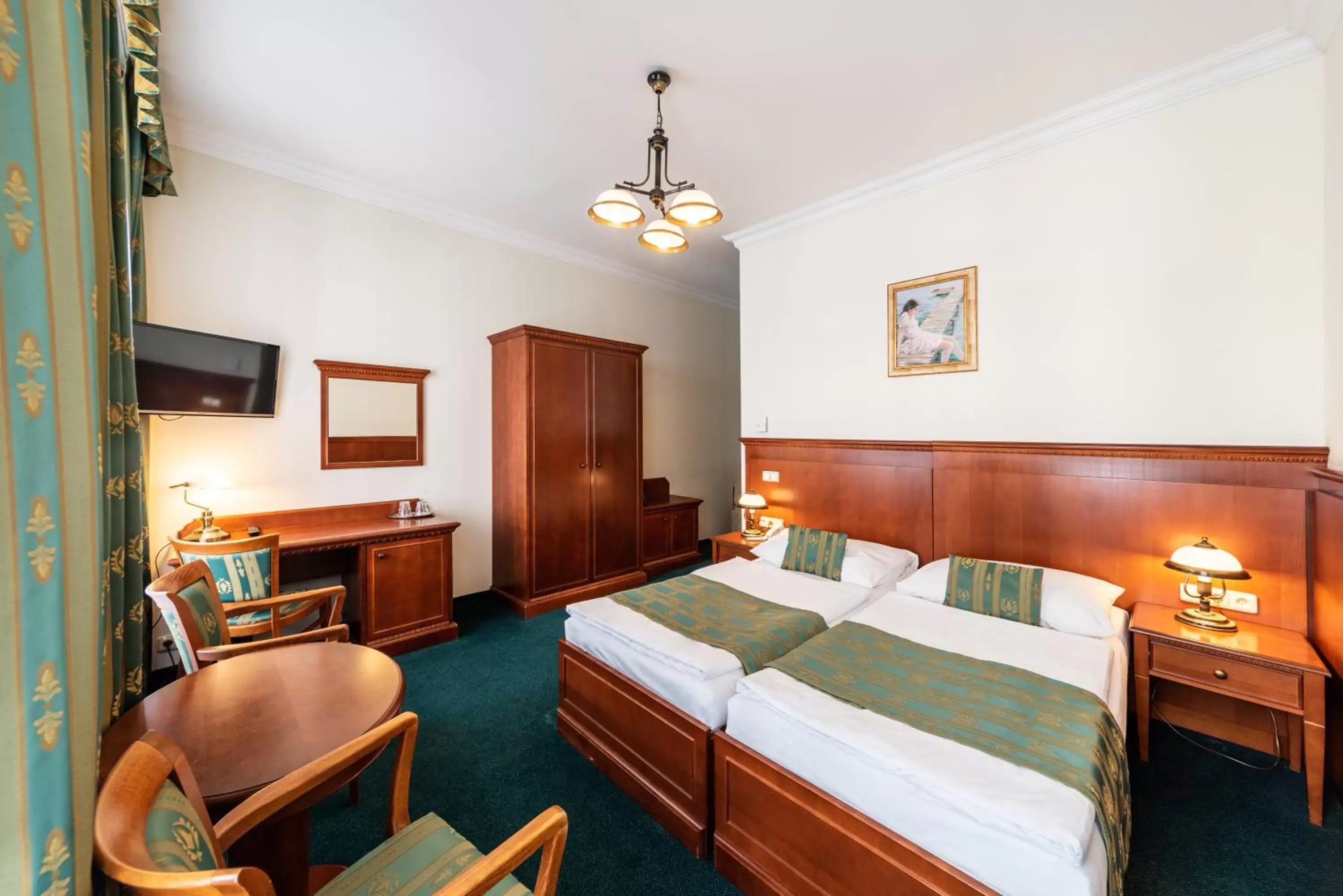Bedroom in Arkada Hotel Praha