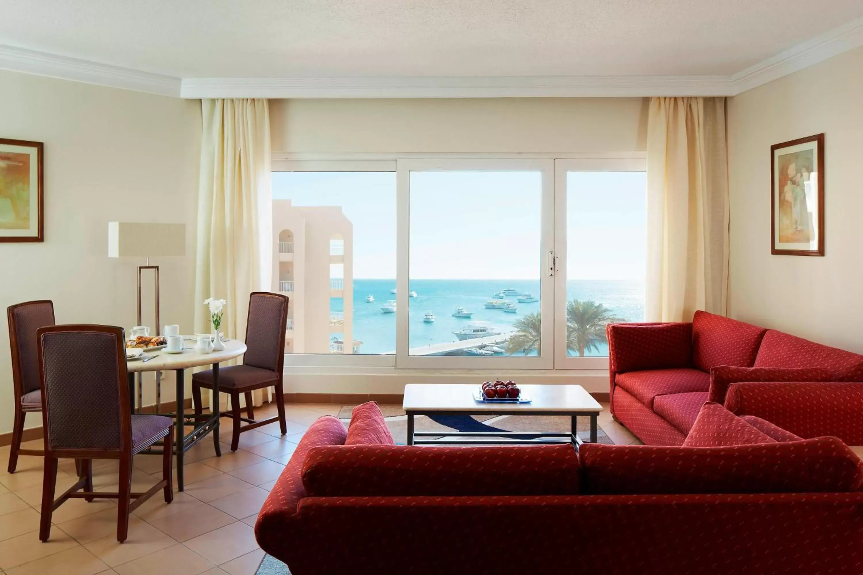 Living room, Seating Area in Hurghada Marriott Red Sea Beach Resort