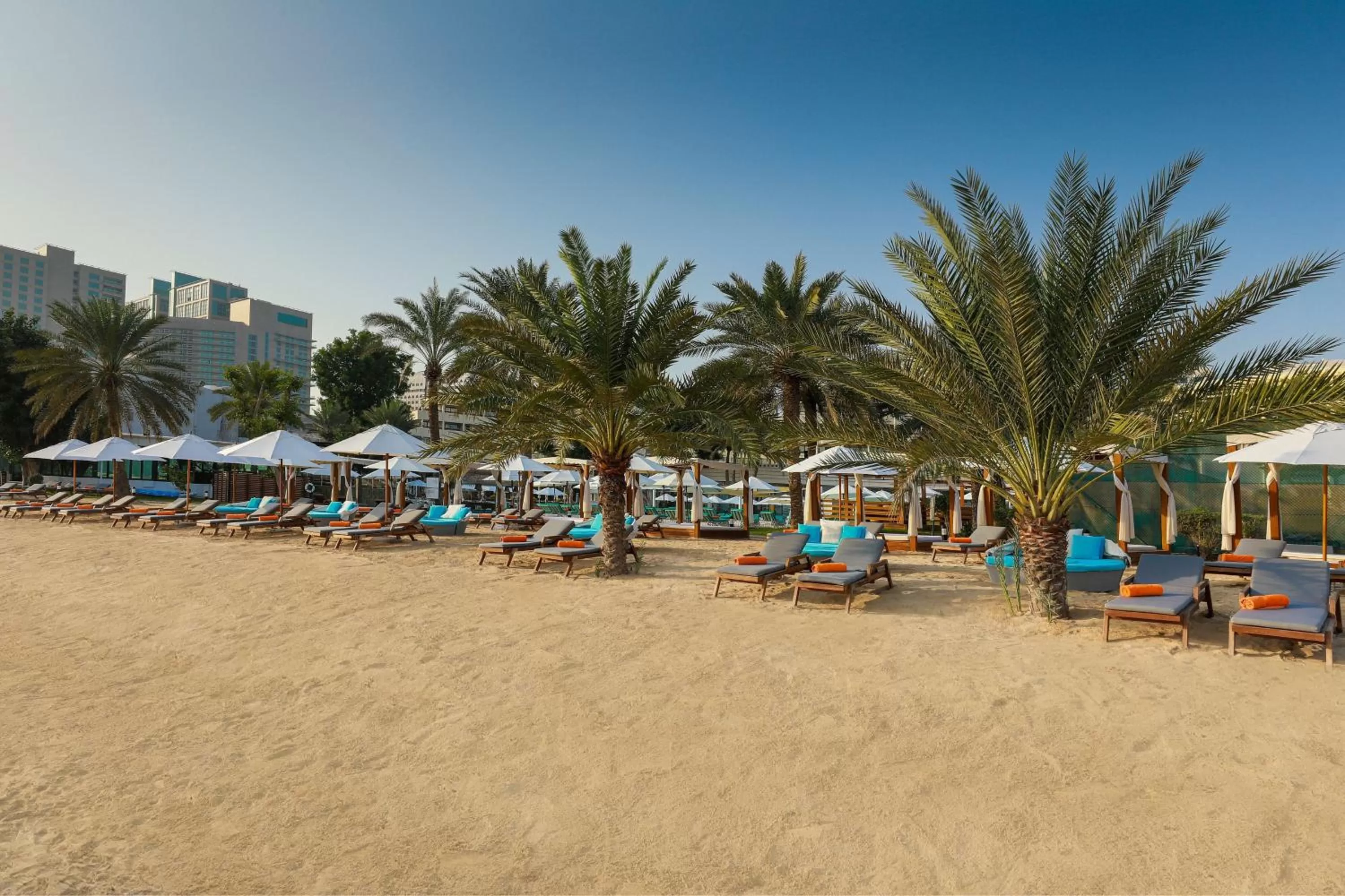 Beach in Le Meridien Abu Dhabi Resort