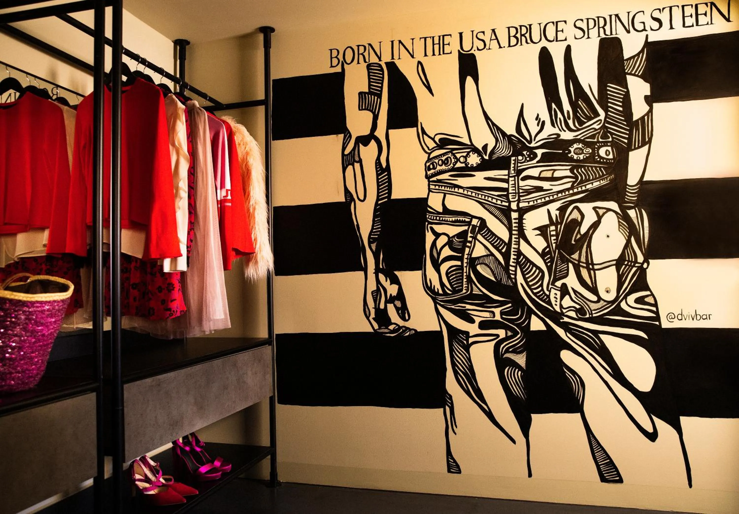 Decorative detail in JAMS Music Hotel Munich