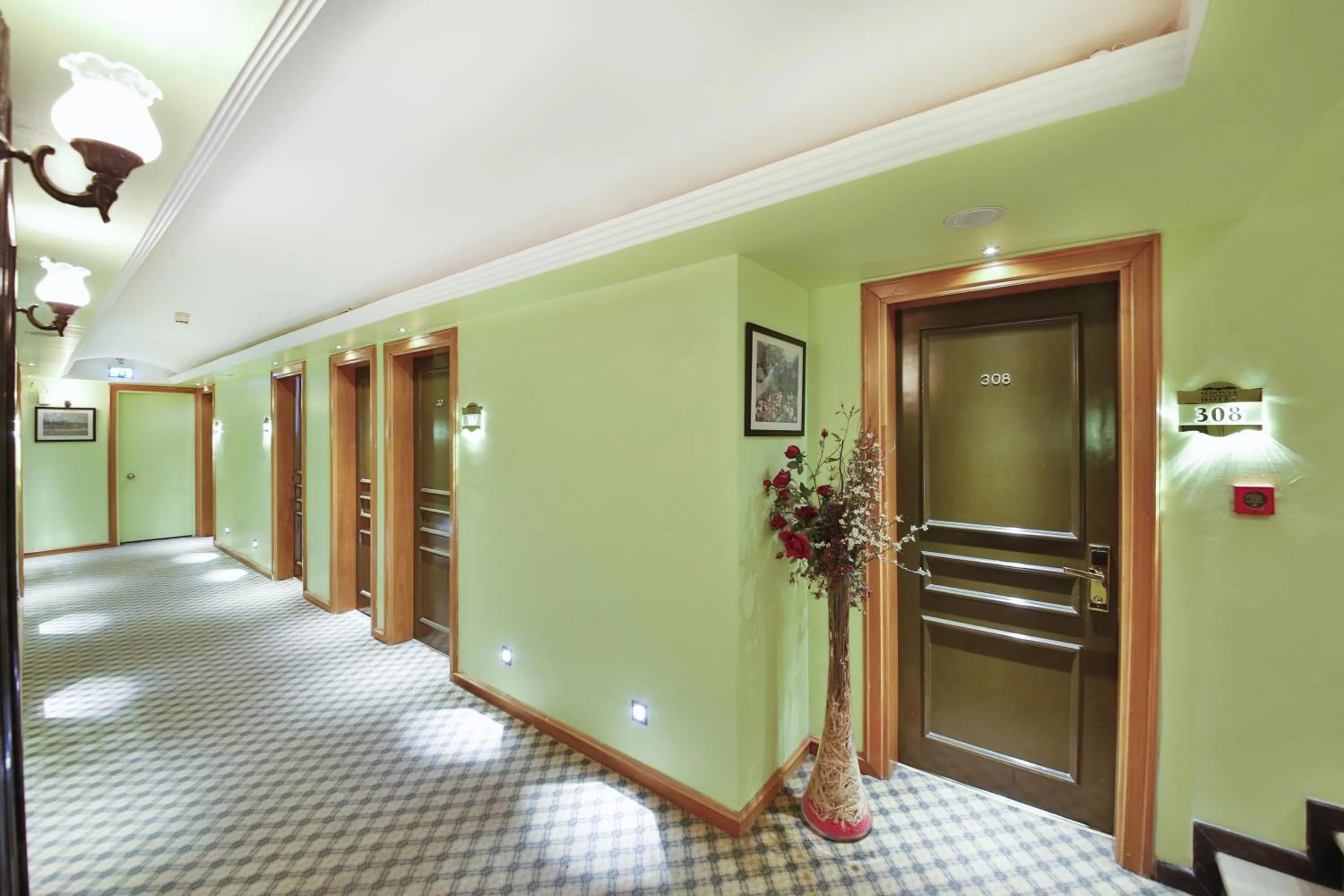 Decorative detail in Sidonya Hotel